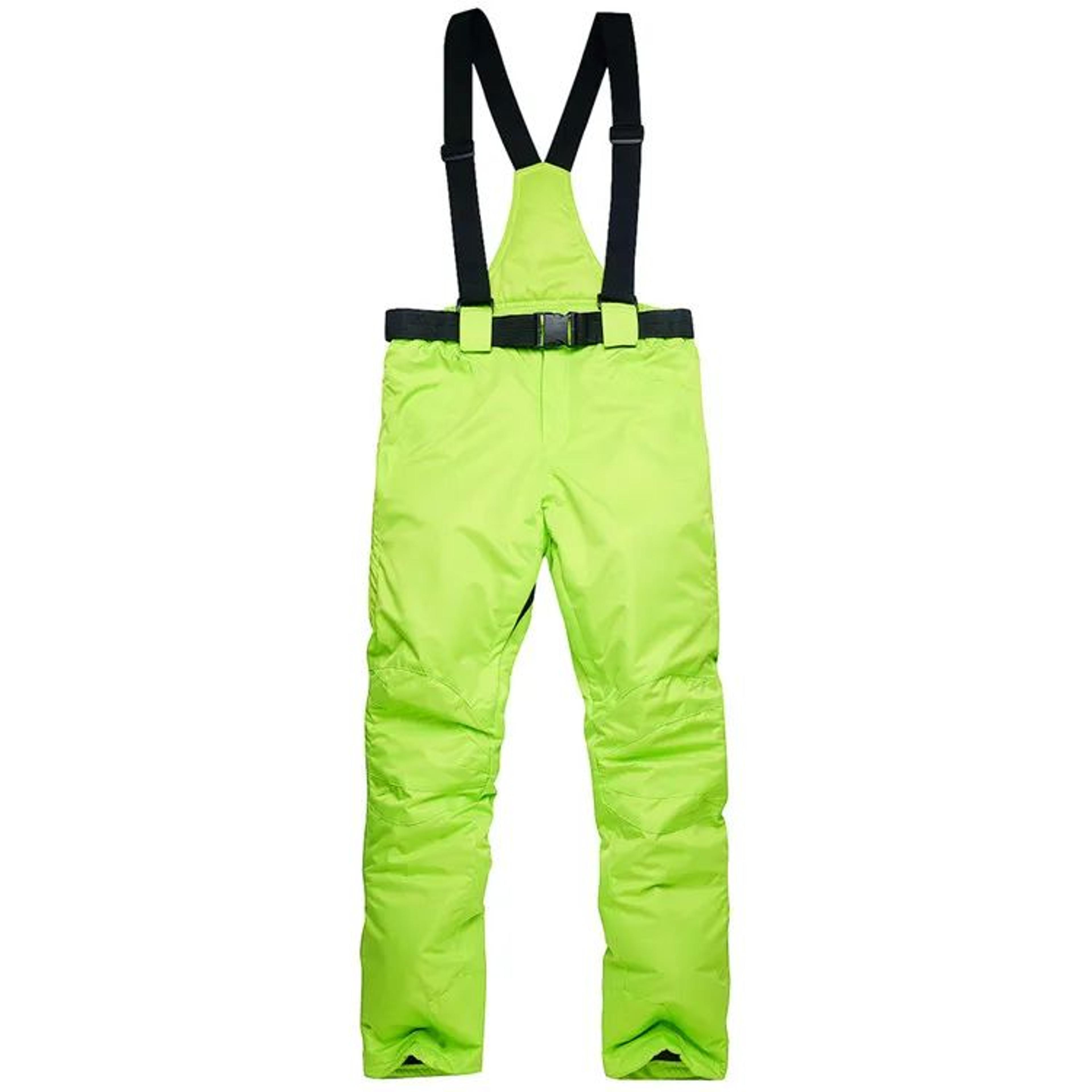 Unisex Waterproof Snowboard Ski Pants With Suspenders 13