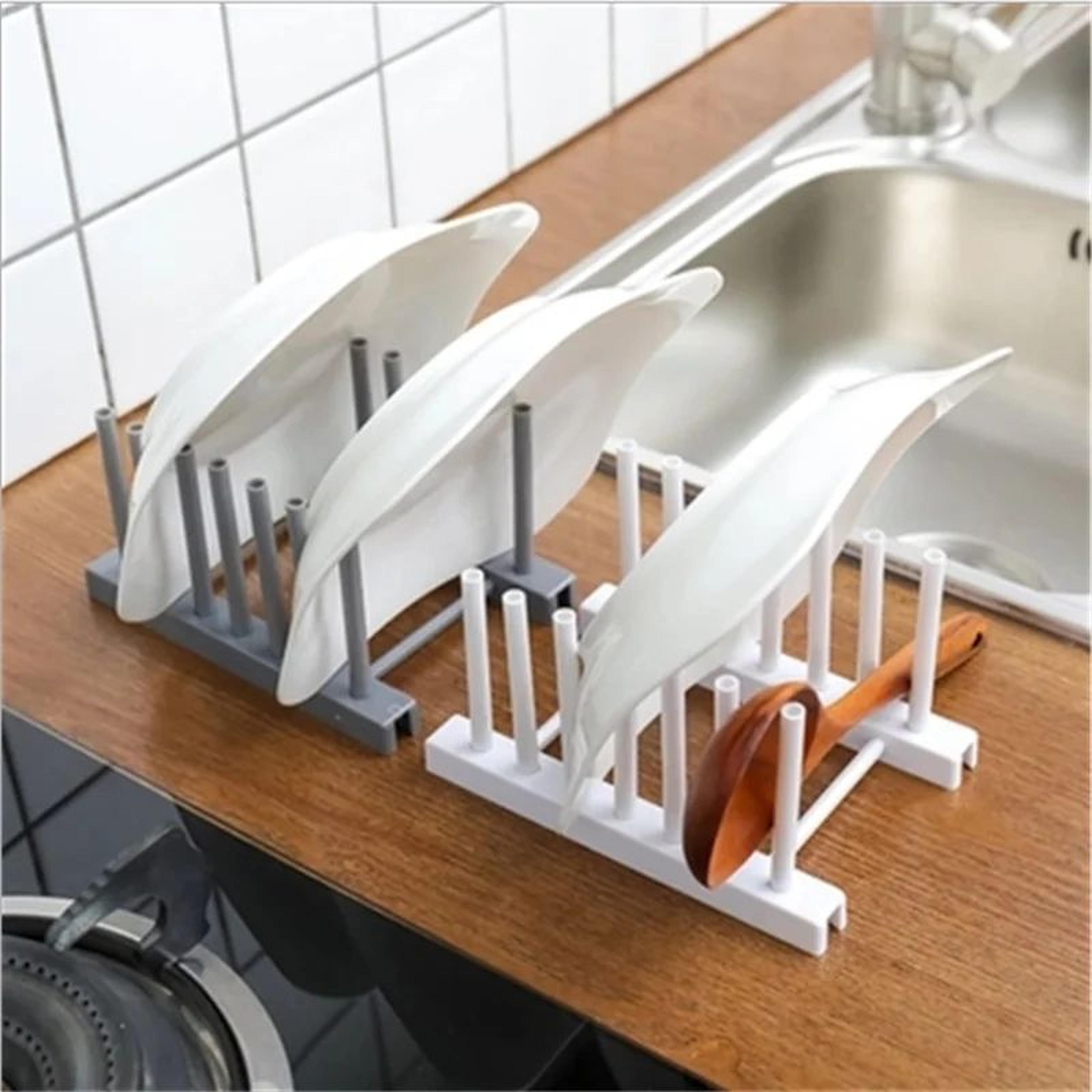 Plastic Dish Drying Rack Bowl And Plate Organizer 7