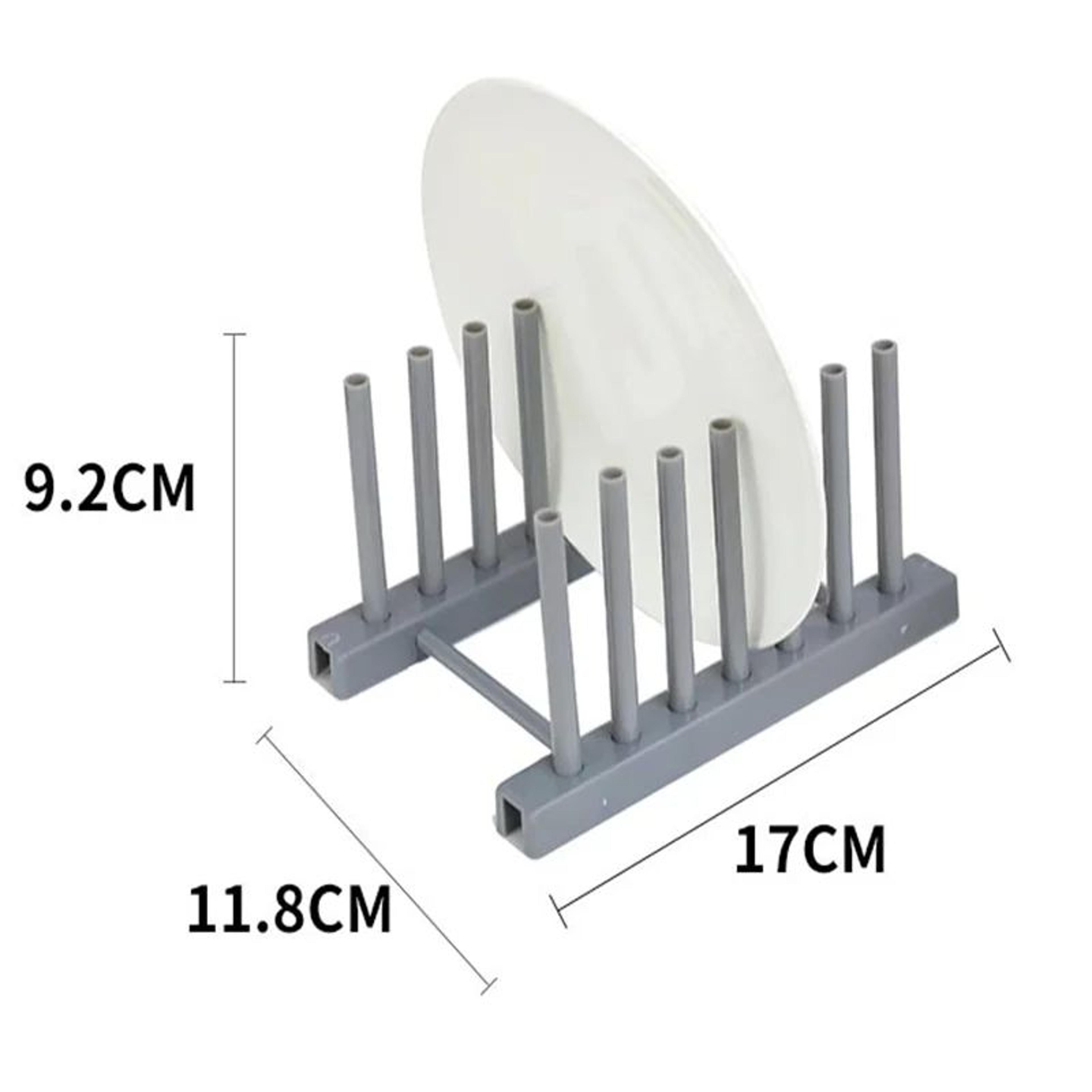 Plastic Dish Drying Rack Bowl And Plate Organizer 11