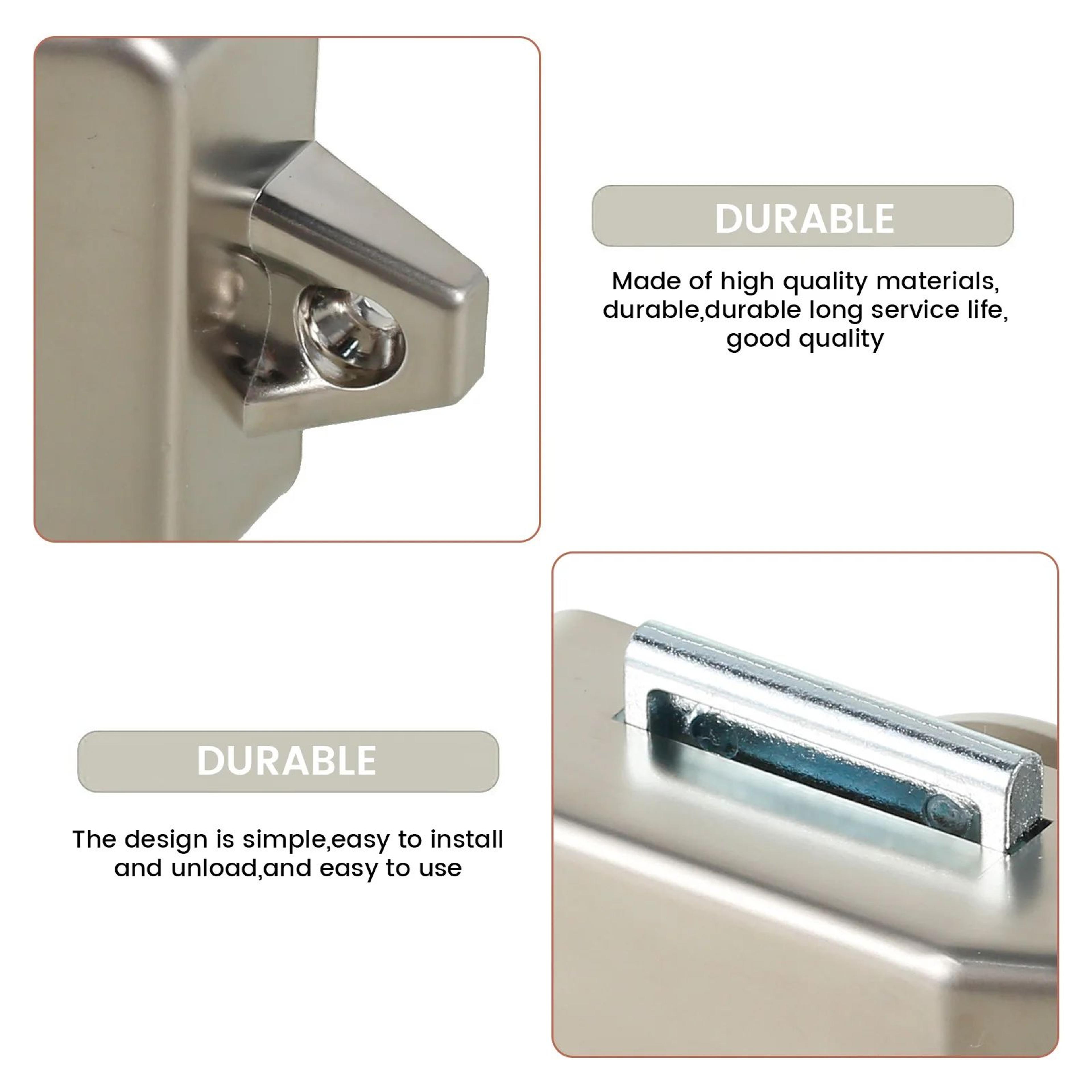 10pcs Push Button Cabinet Latch Keyless Cupboard Door Lock 1