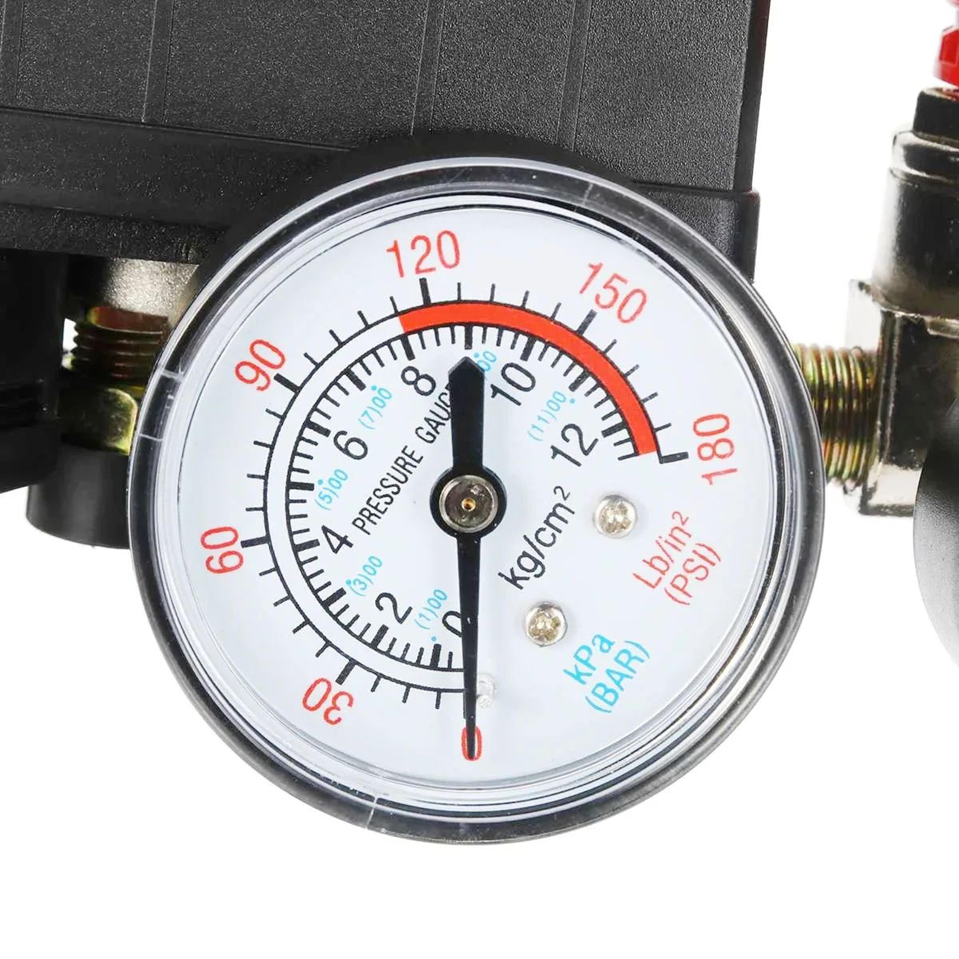 Air Compressor Pressure Switch 90 To 120 PSI Manifold Regulator Kit 1