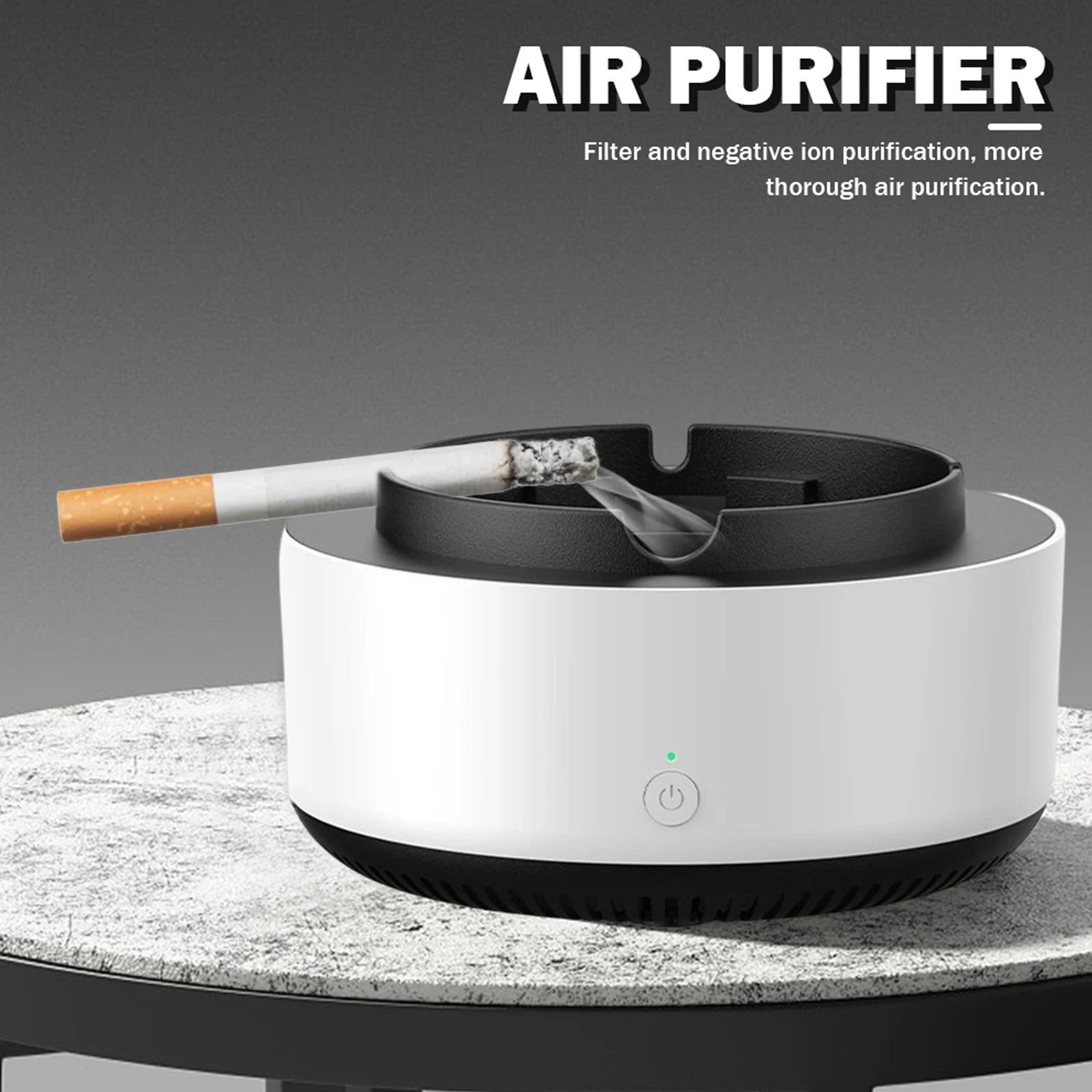 Portable Ashtray Air Purifier Anion Smoke Filter For Home Office 2