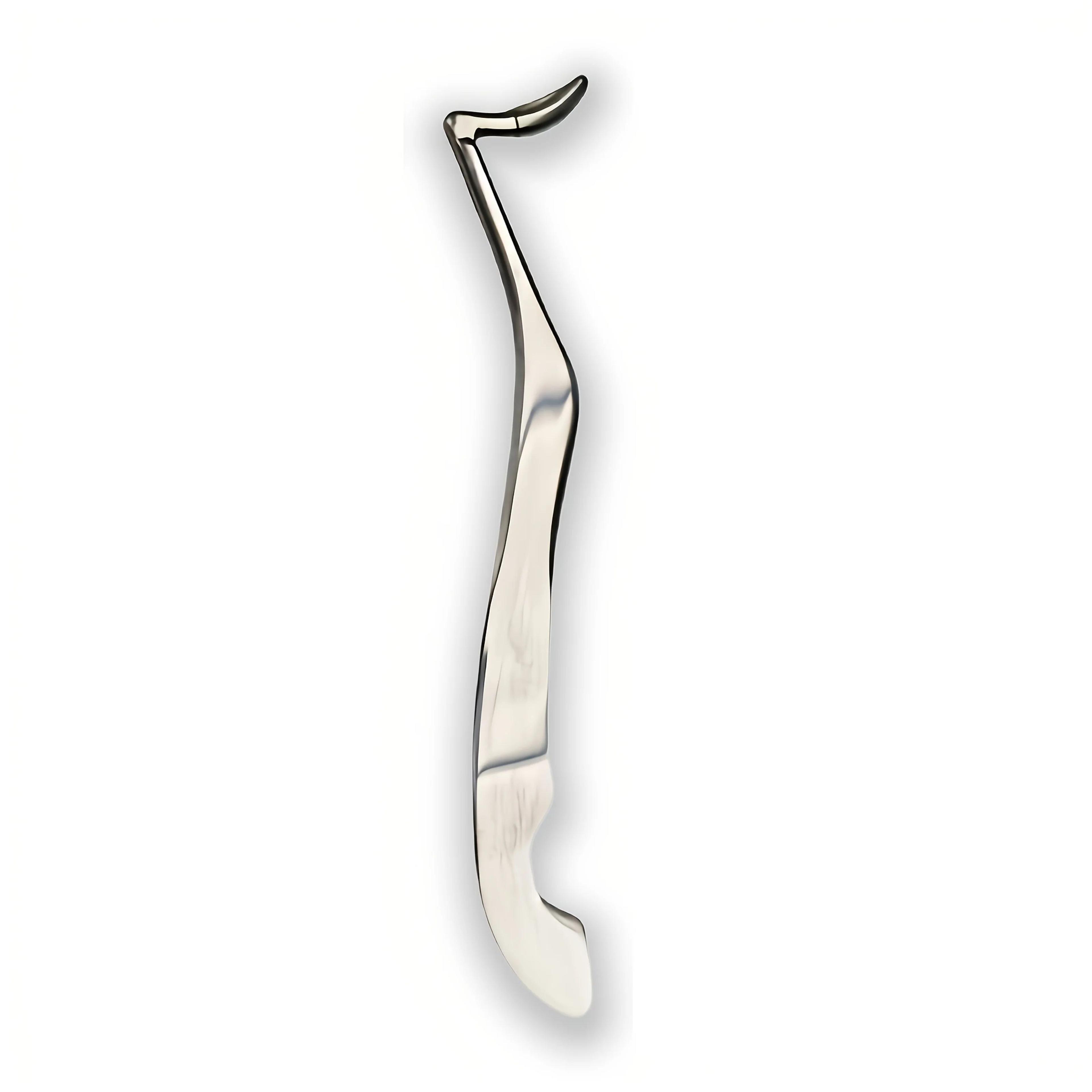 Stainless Steel Eyelash Tweezers Seahorse Clip Lash Applicator Tool 6