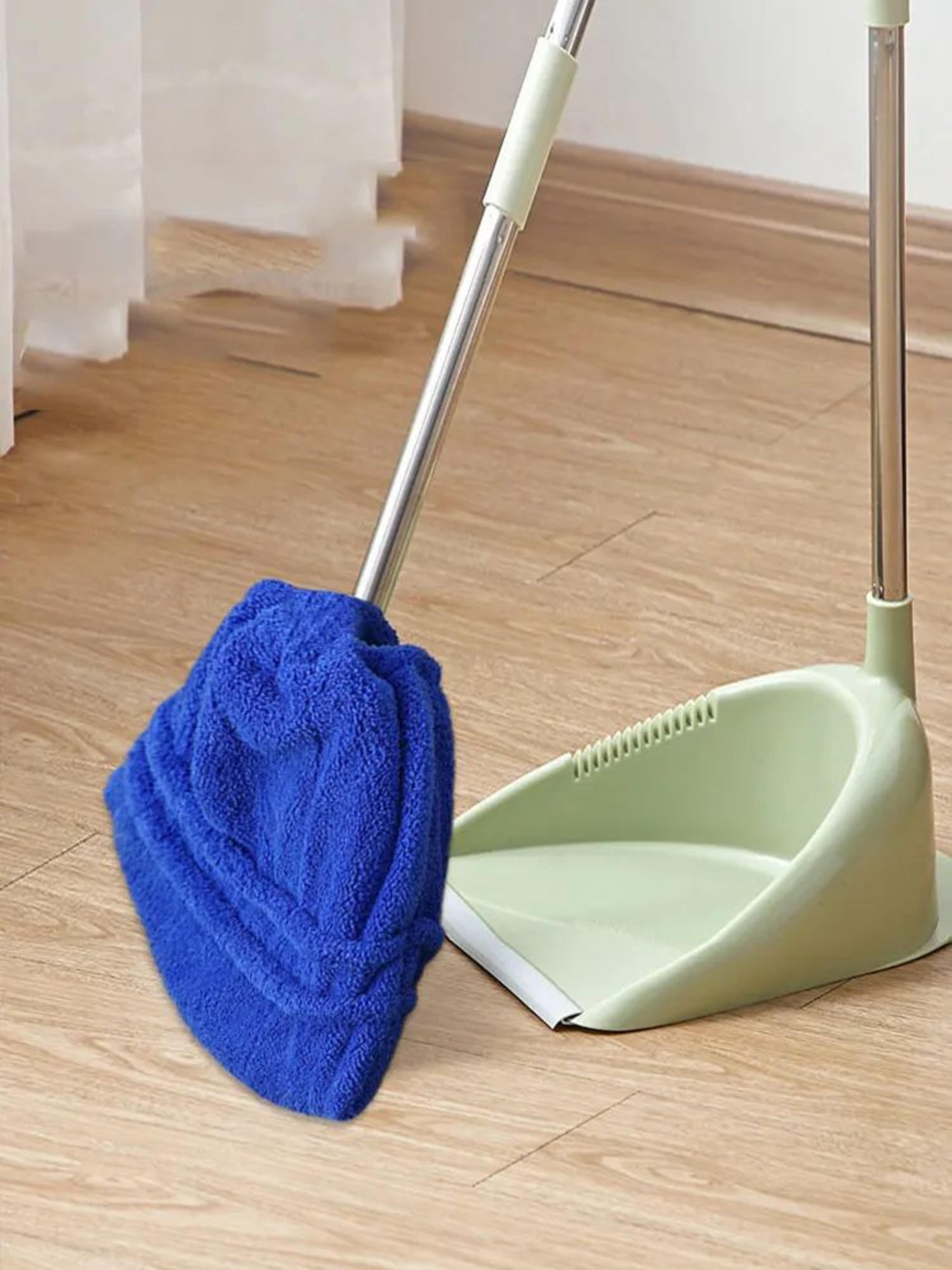 Reusable Microfiber Broom Cover Coral Fleece Mop Cloth Cleaning Pad 5
