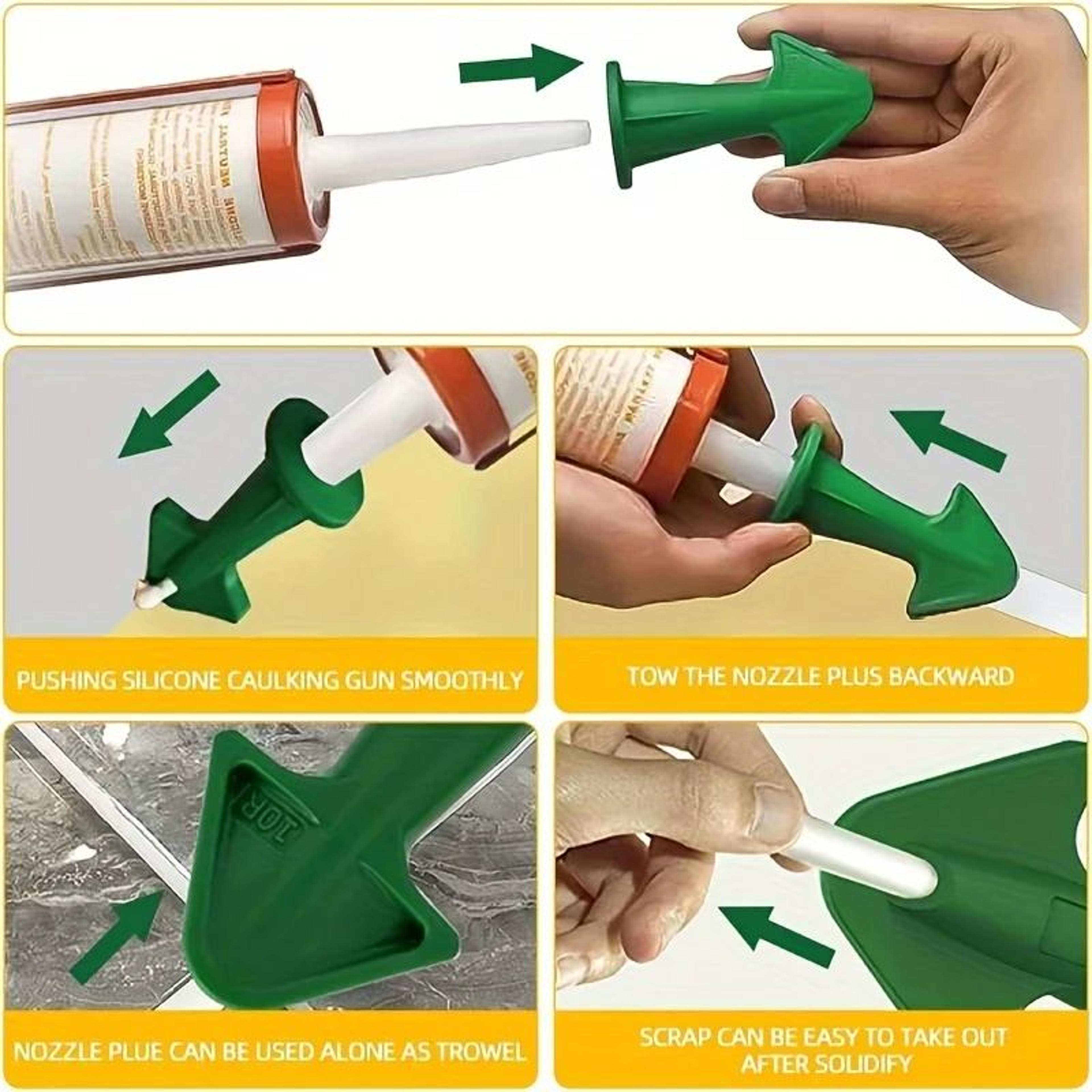 3 Piece Caulking Tool Kit Silicone Sealant Finishing Set 6