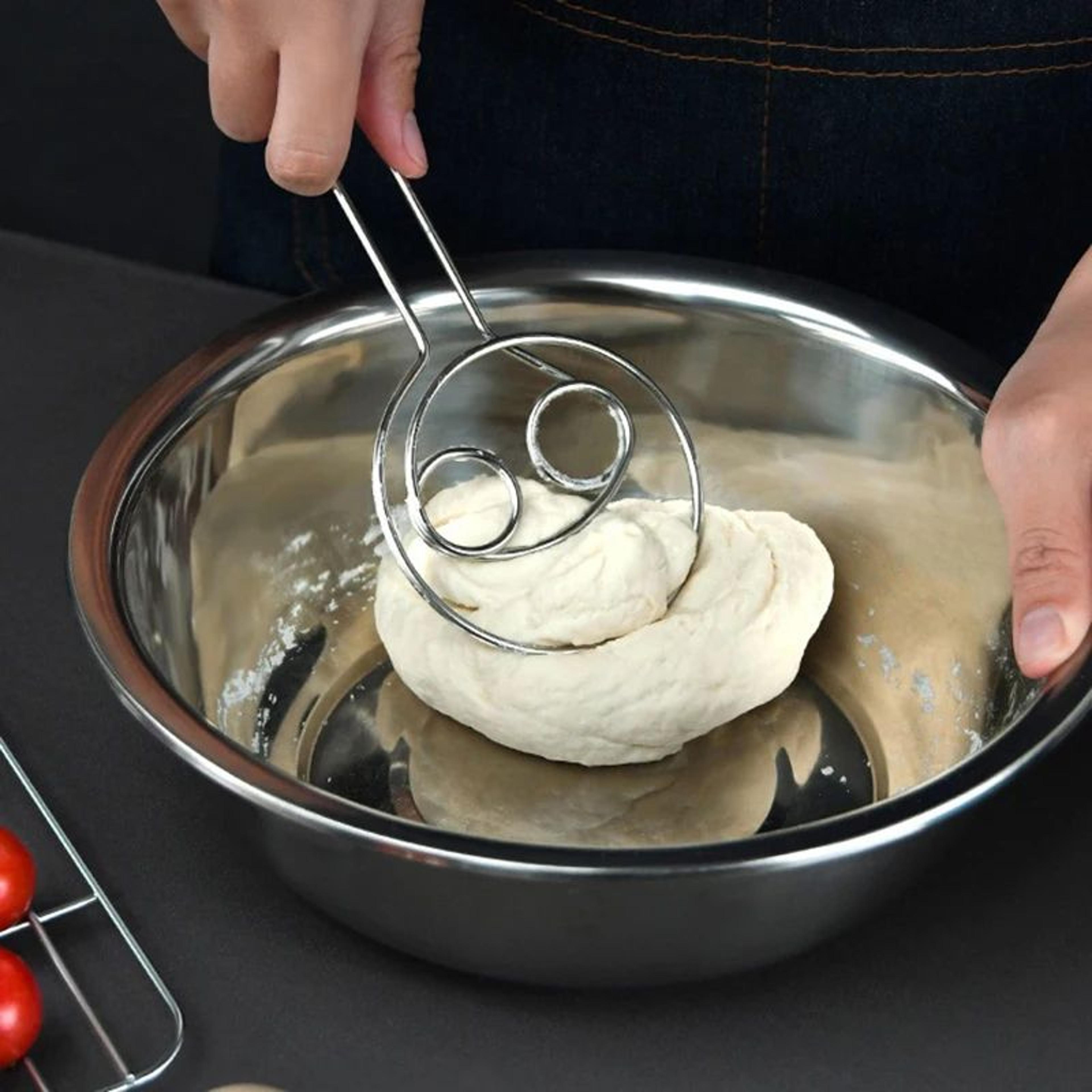 Stainless Steel Dough Whisk For Baking And Mixing 7