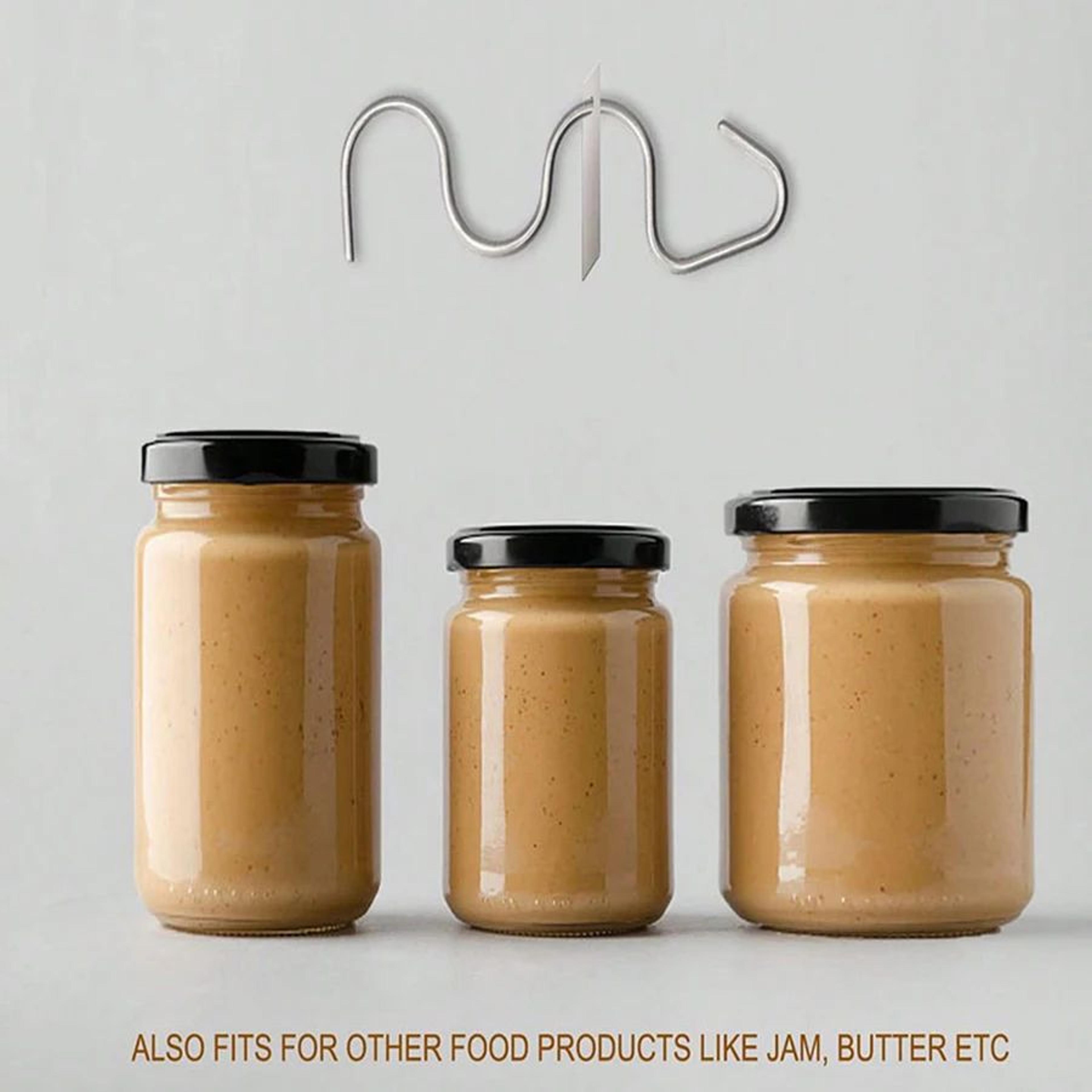 Stainless Steel Peanut Butter Mixer And Scraper Tool 6