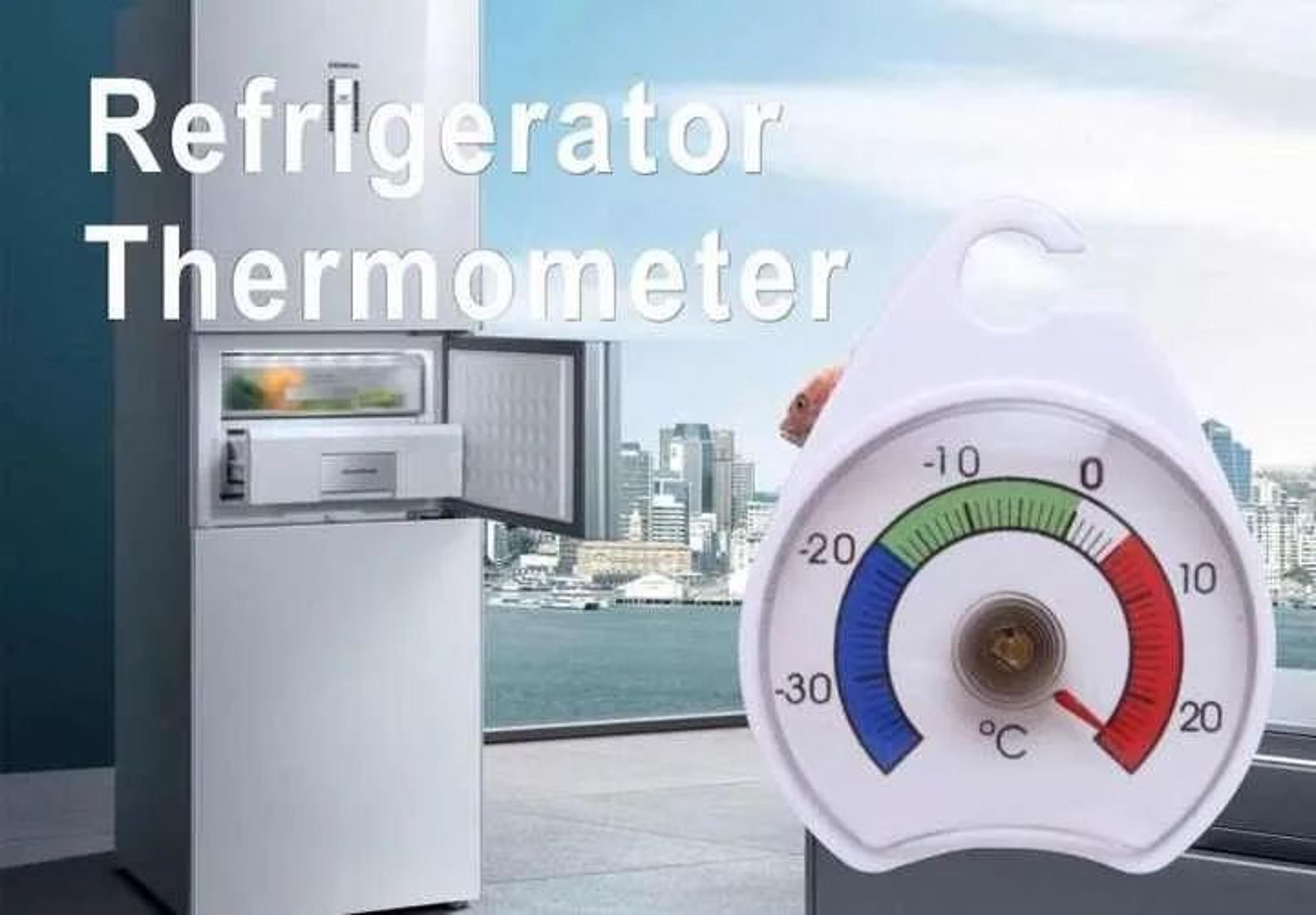 Fridge Thermometer With Hook For Freezer And Refrigerator 4