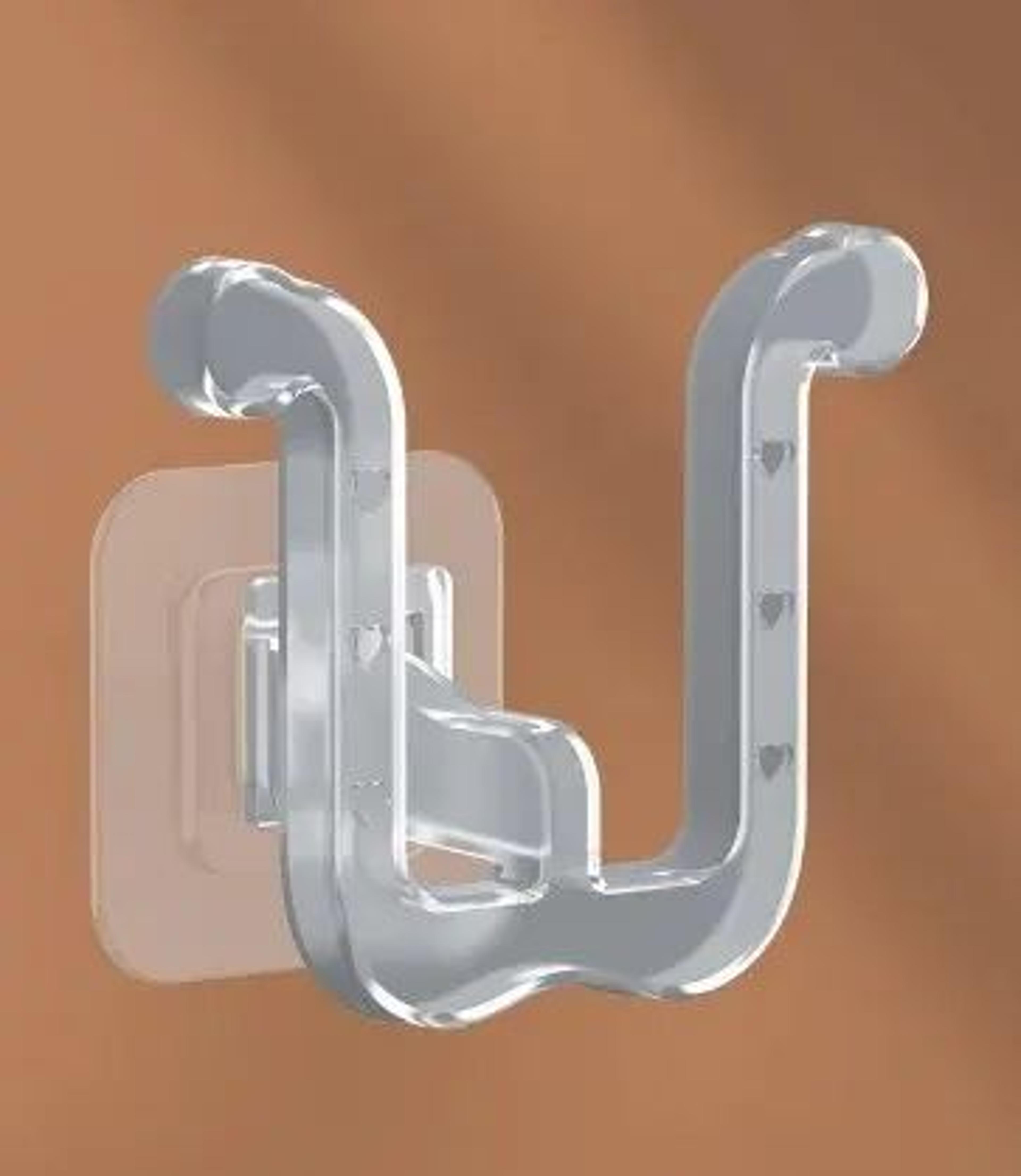 Wall Mounted U Shape Slipper Rack Bathroom Storage 9