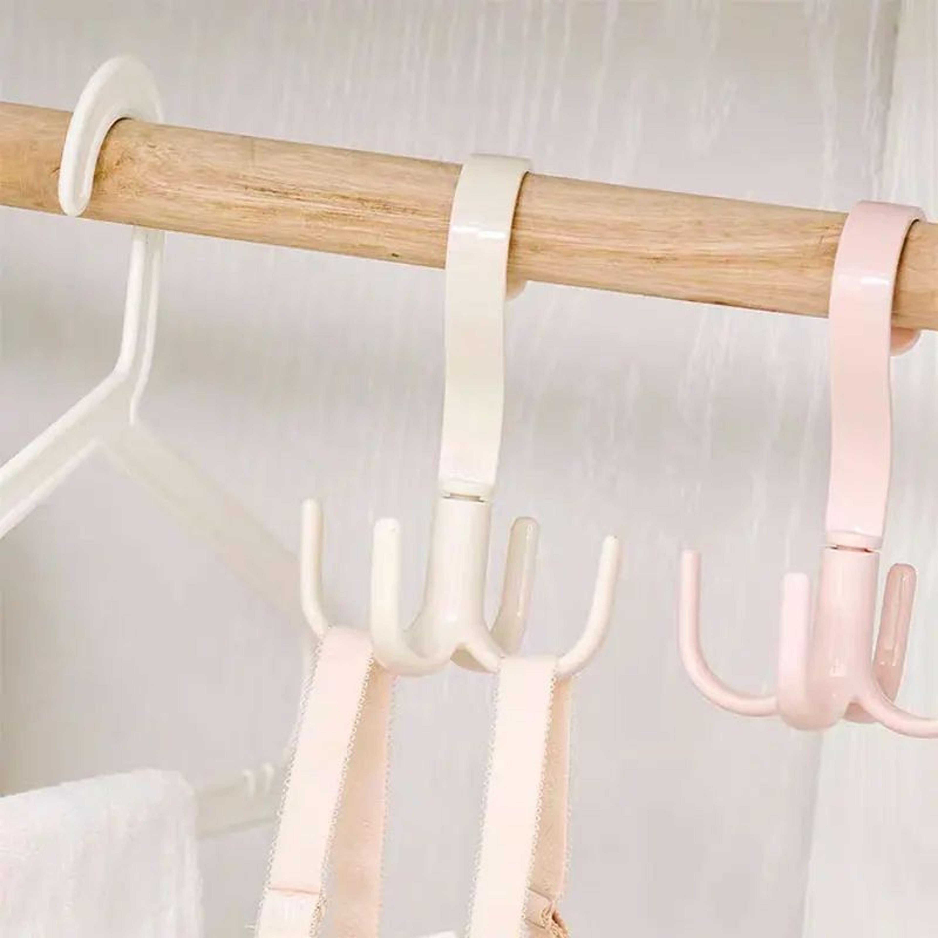 Rotatable Four Claw Hook Hanger Set 3 Pieces 3