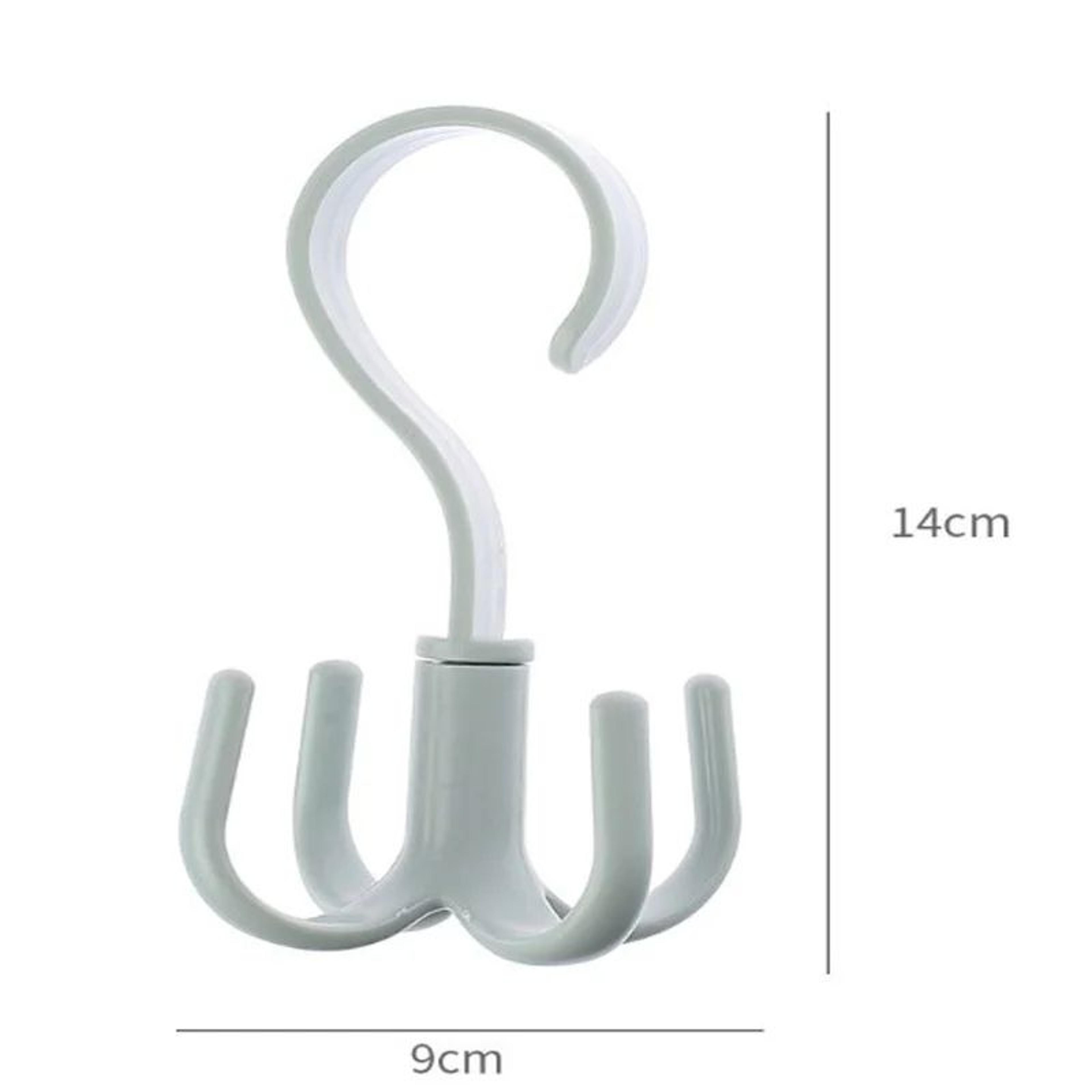 Rotatable Four Claw Hook Hanger Set 3 Pieces 4