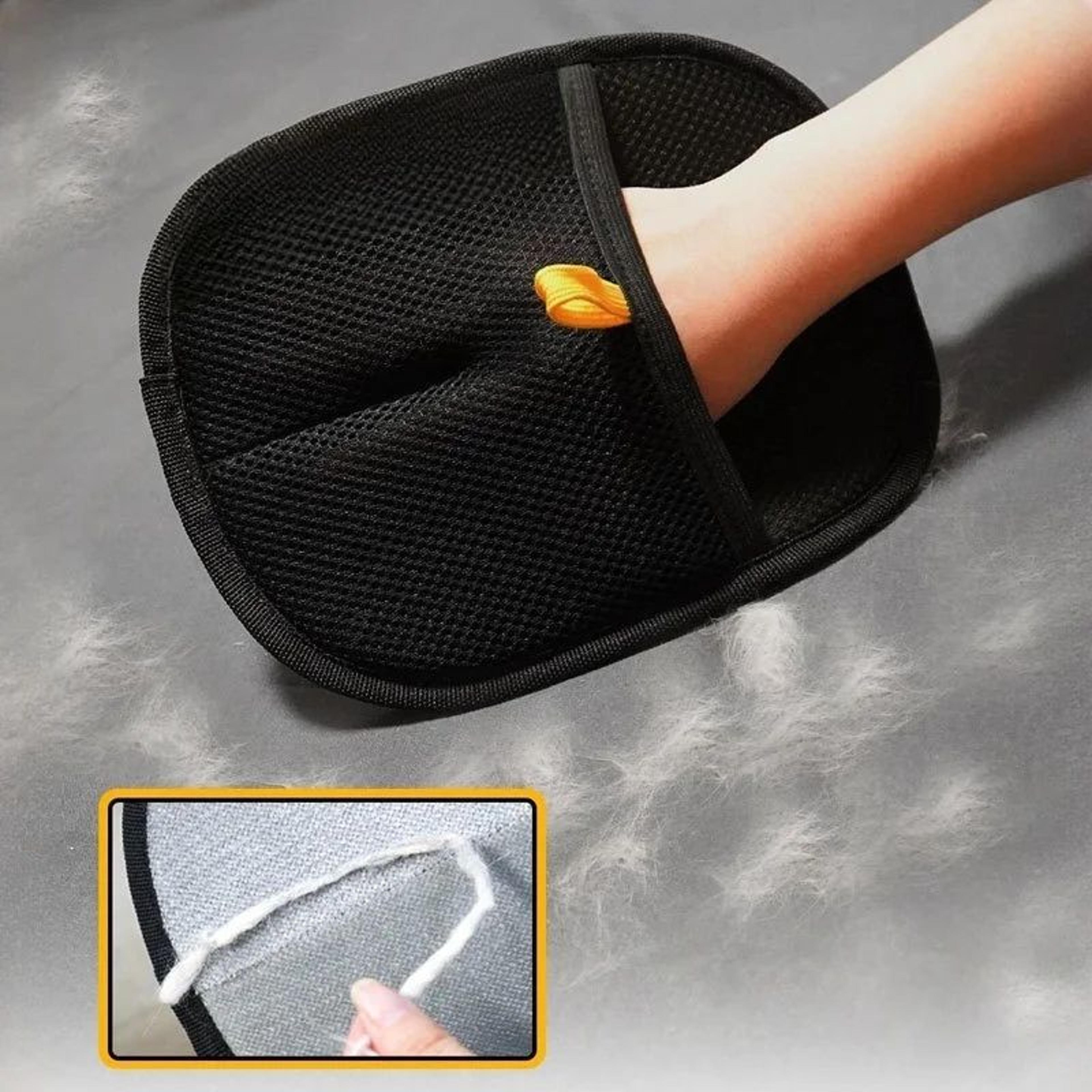 Pet Hair Removal Gloves Double Sided Cleaning Brush 5