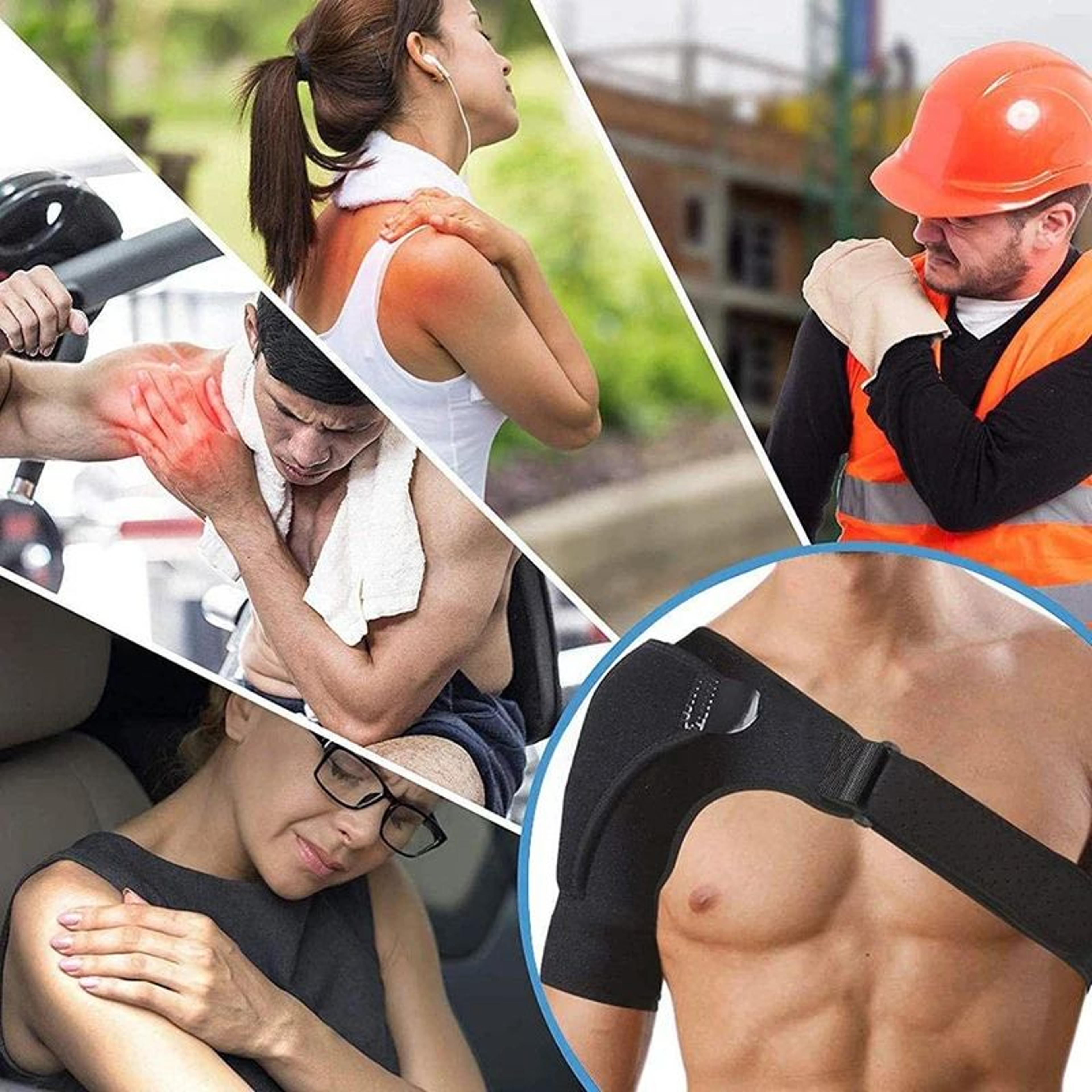 Adjustable Shoulder Support Brace With Compression Pad 5