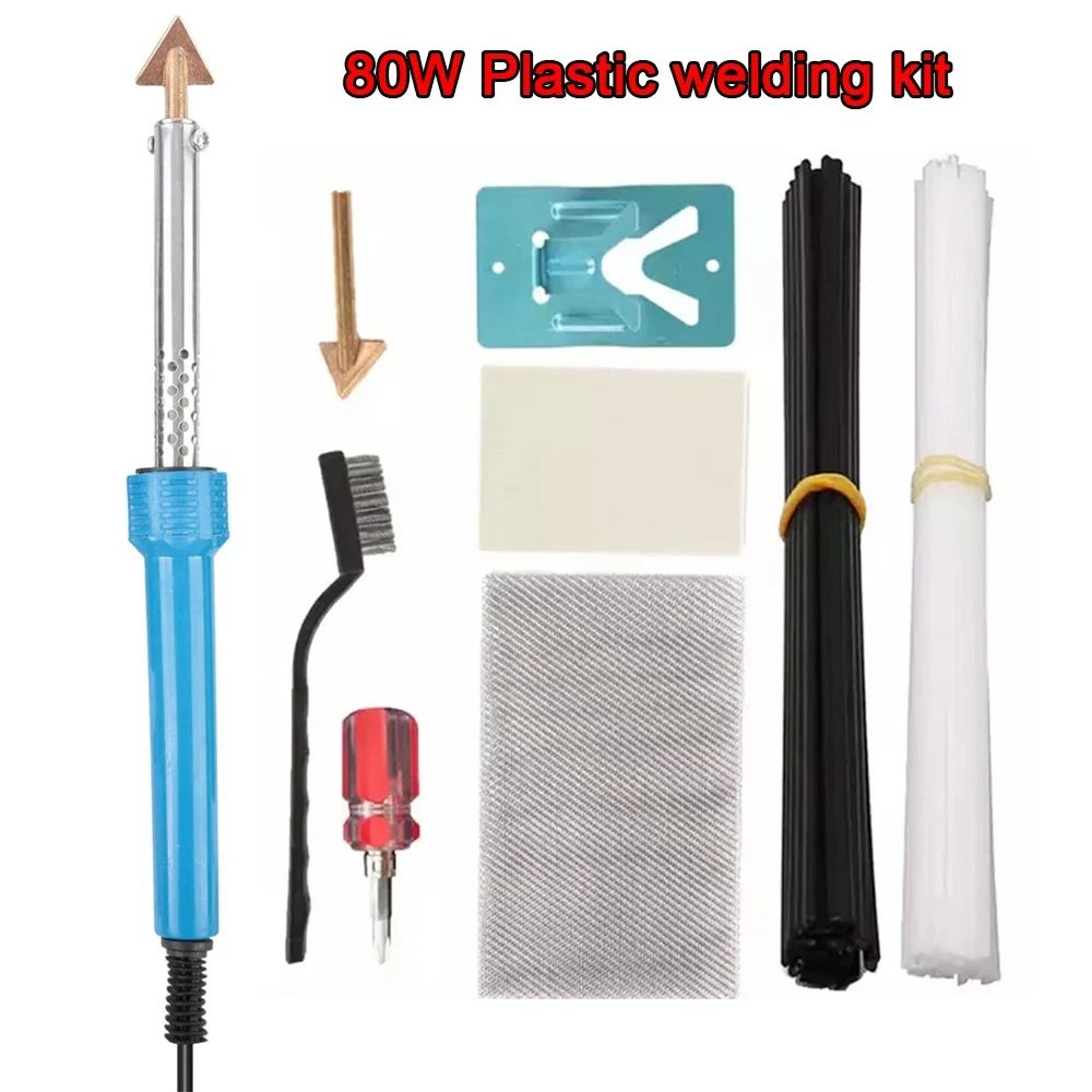 portable 80w plastic welding repair kit for car and diy