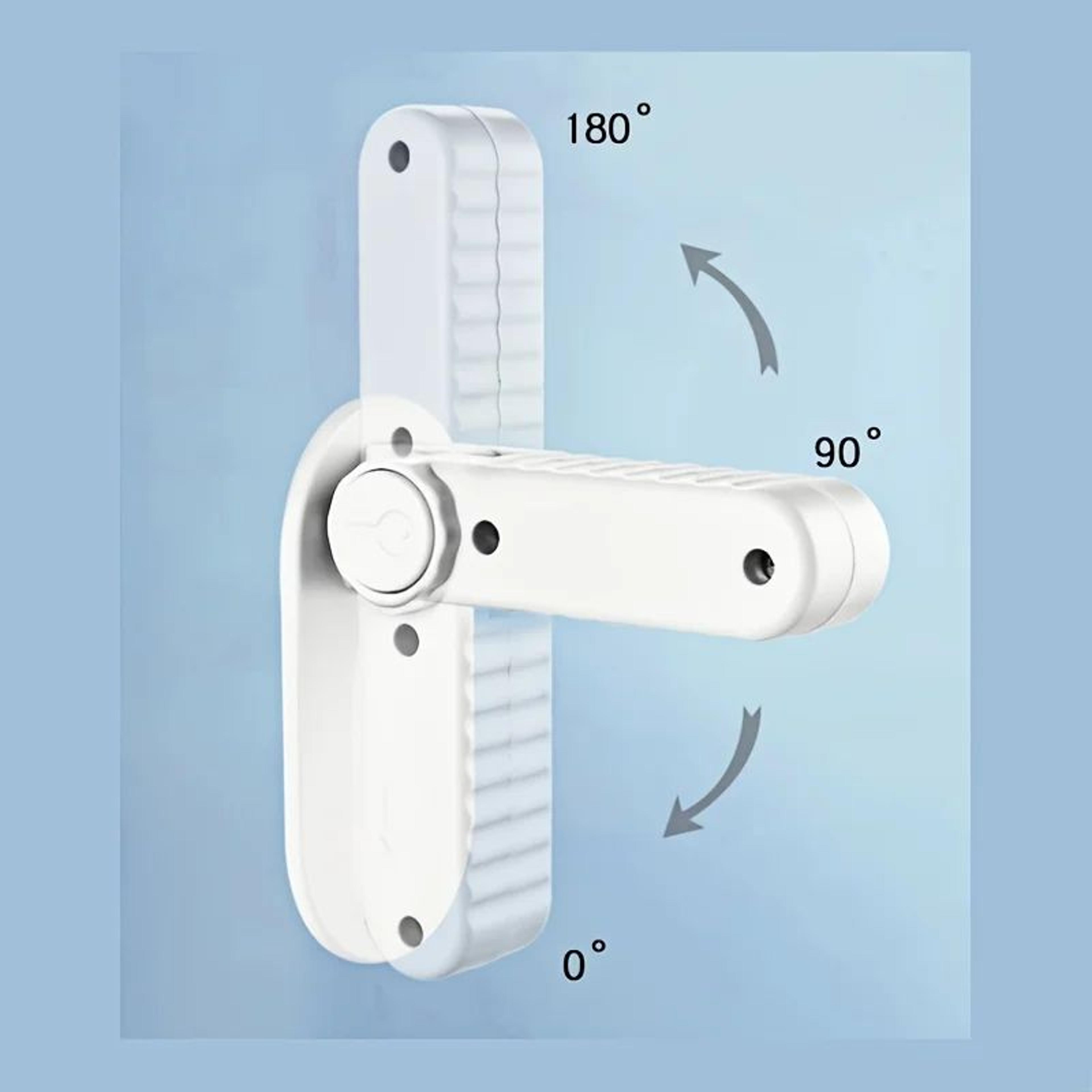 Easy Install Fridge And Door Lock No Drill Safety Lock 3