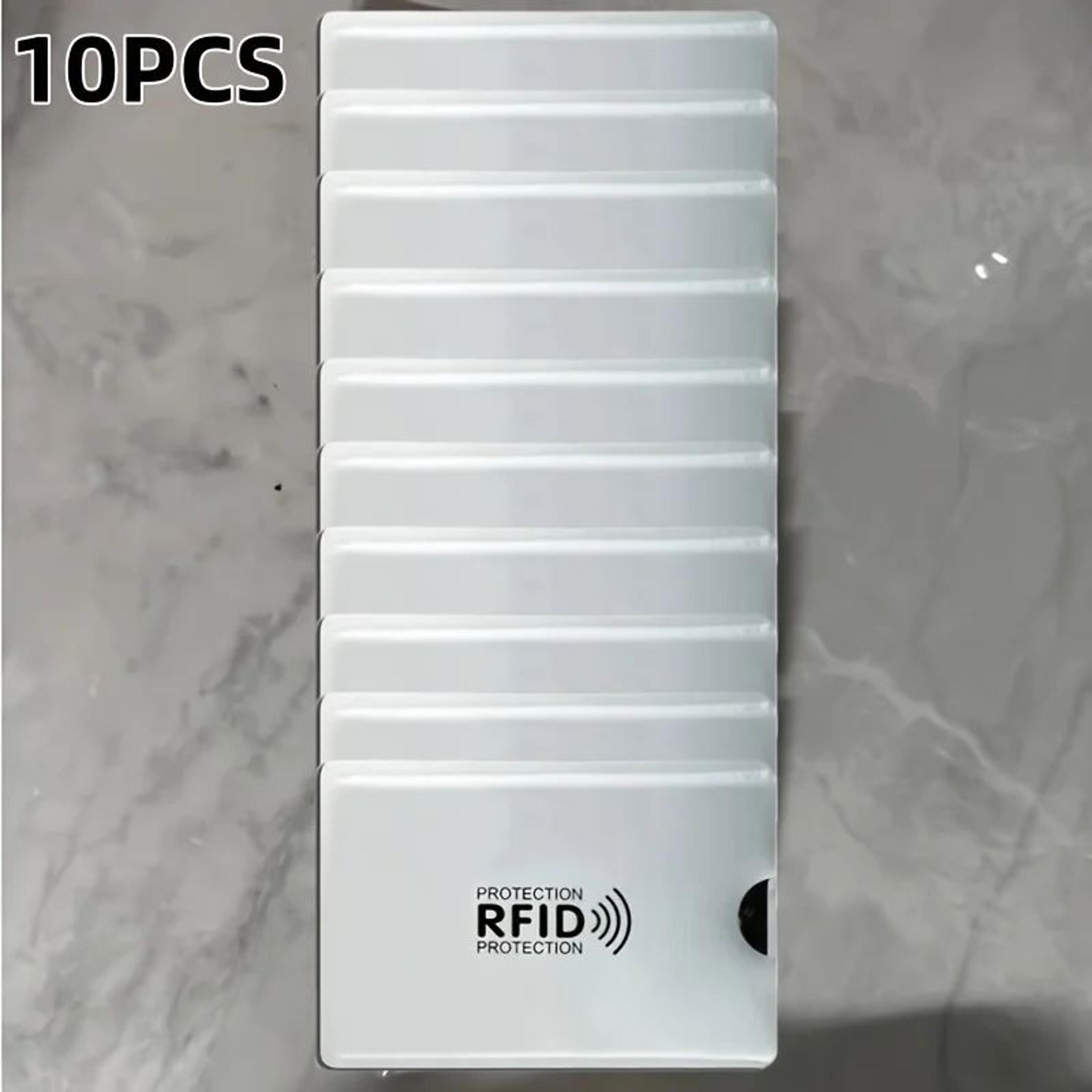 10PCS RFID Blocking Card Sleeves Anti Theft Credit Card Protectors 5