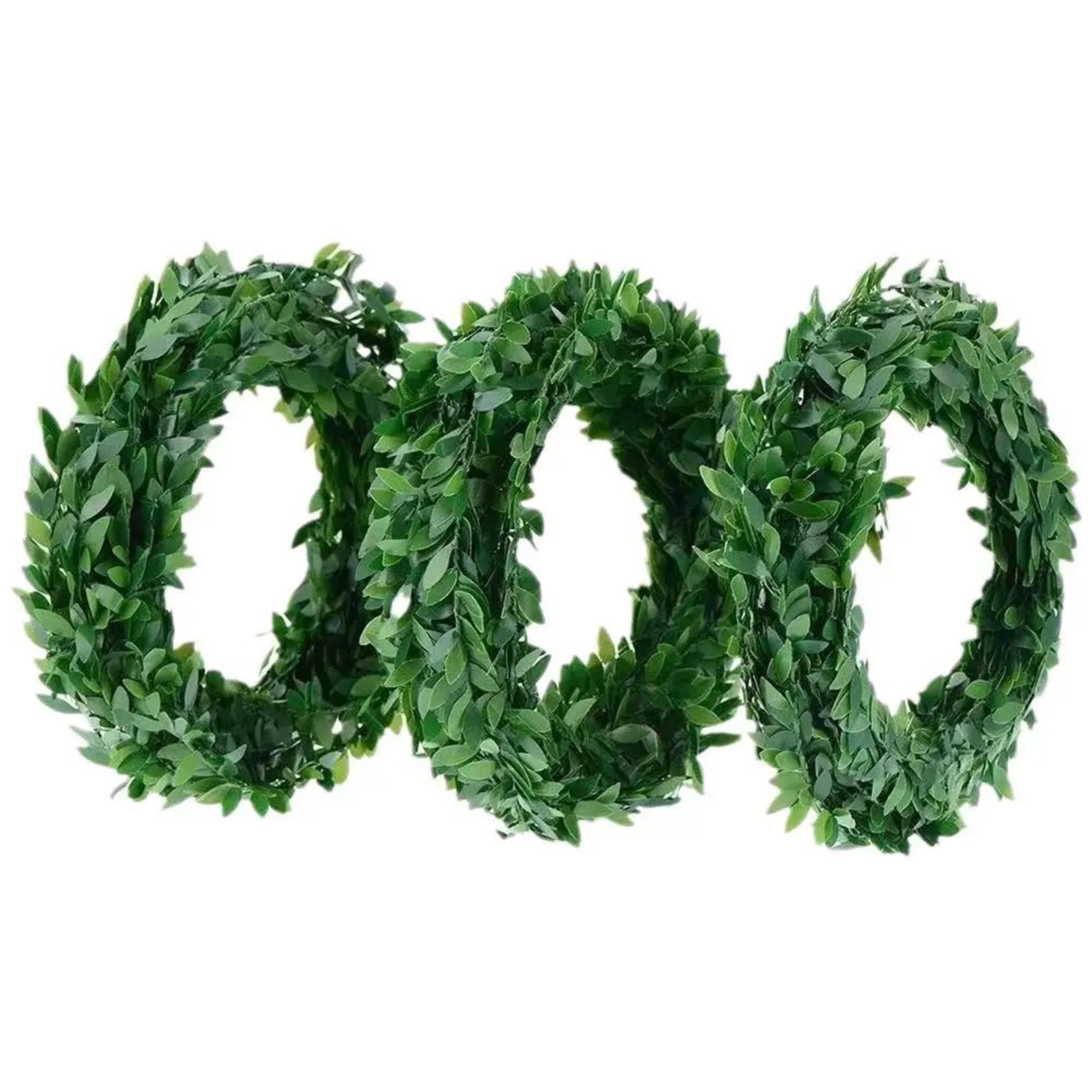 Artificial Ivy Vine Garland 75M Realistic Green Decor 3