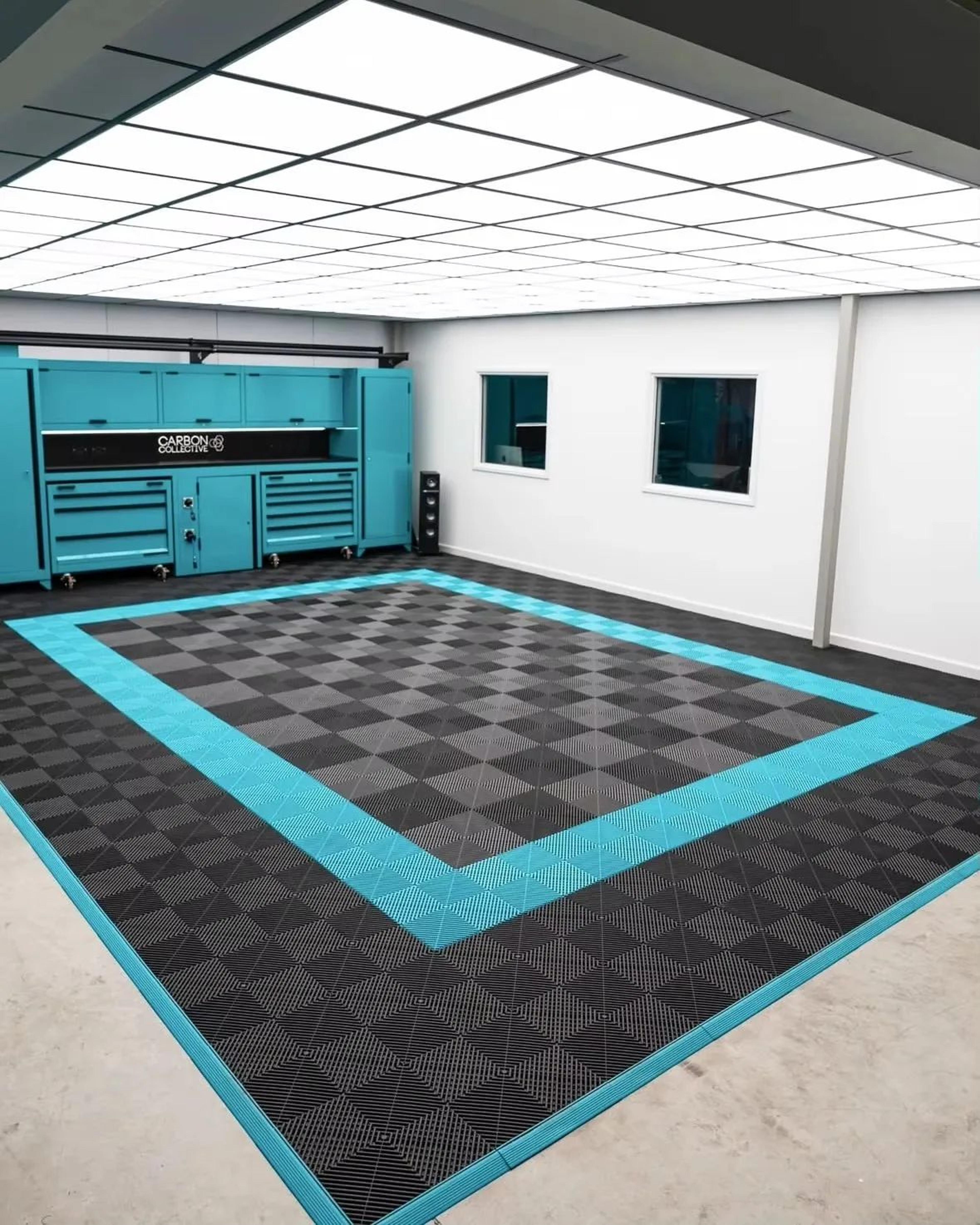 Interlocking Garage Floor Tiles Portable Outdoor Flooring 4