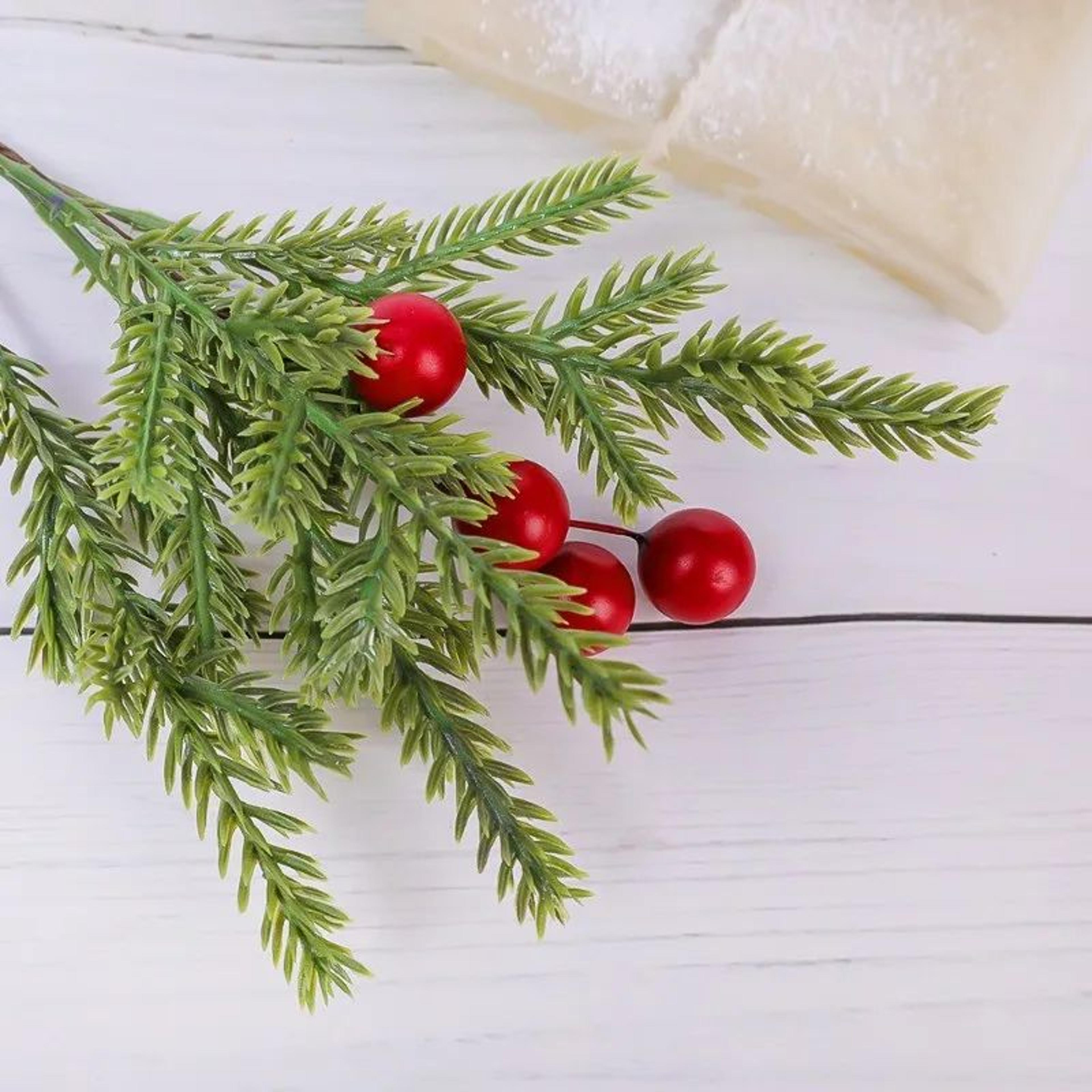 Artificial Pine Needle Branches Christmas Decor Set 11