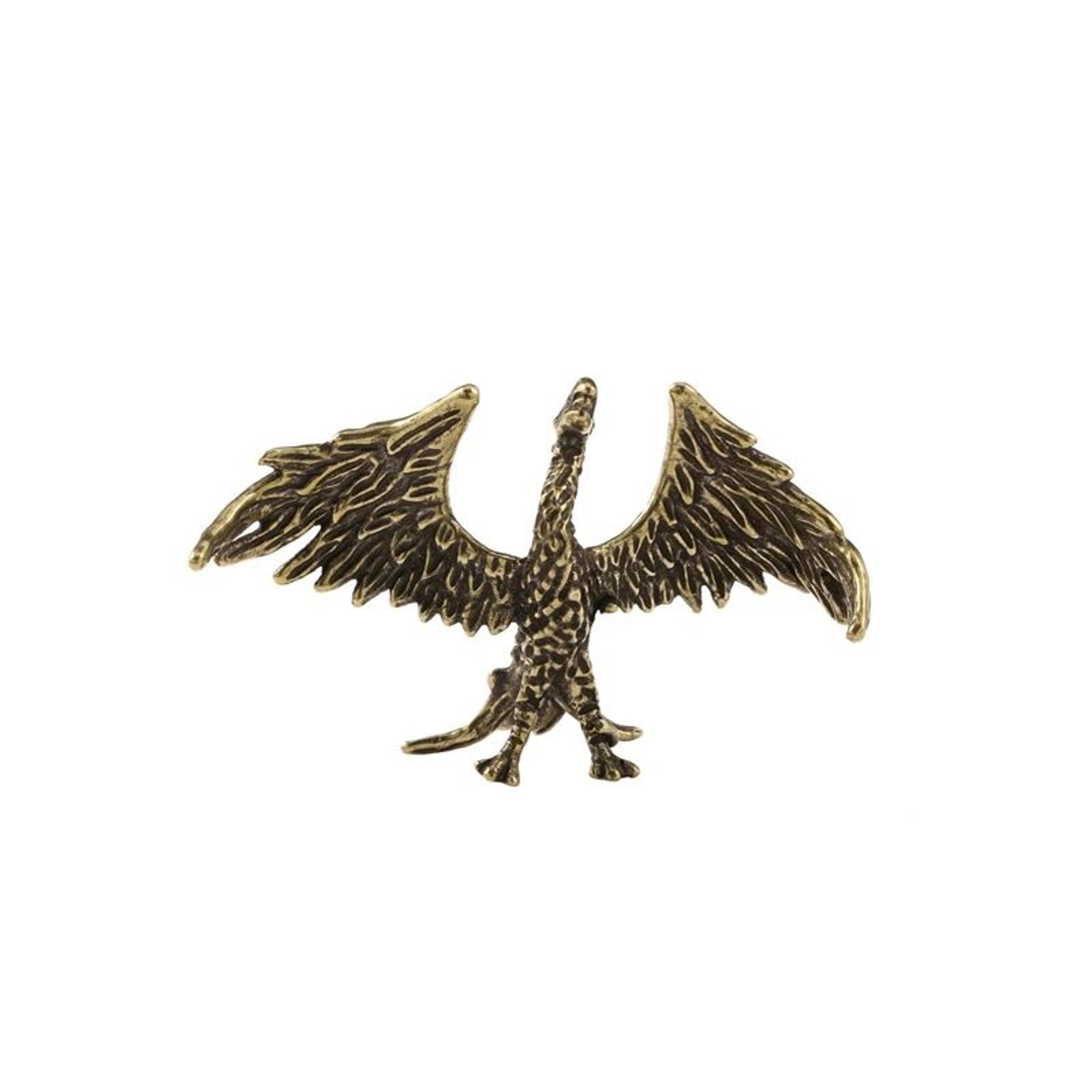 Solid Brass Flame Phoenix Feng Shui Decor 5