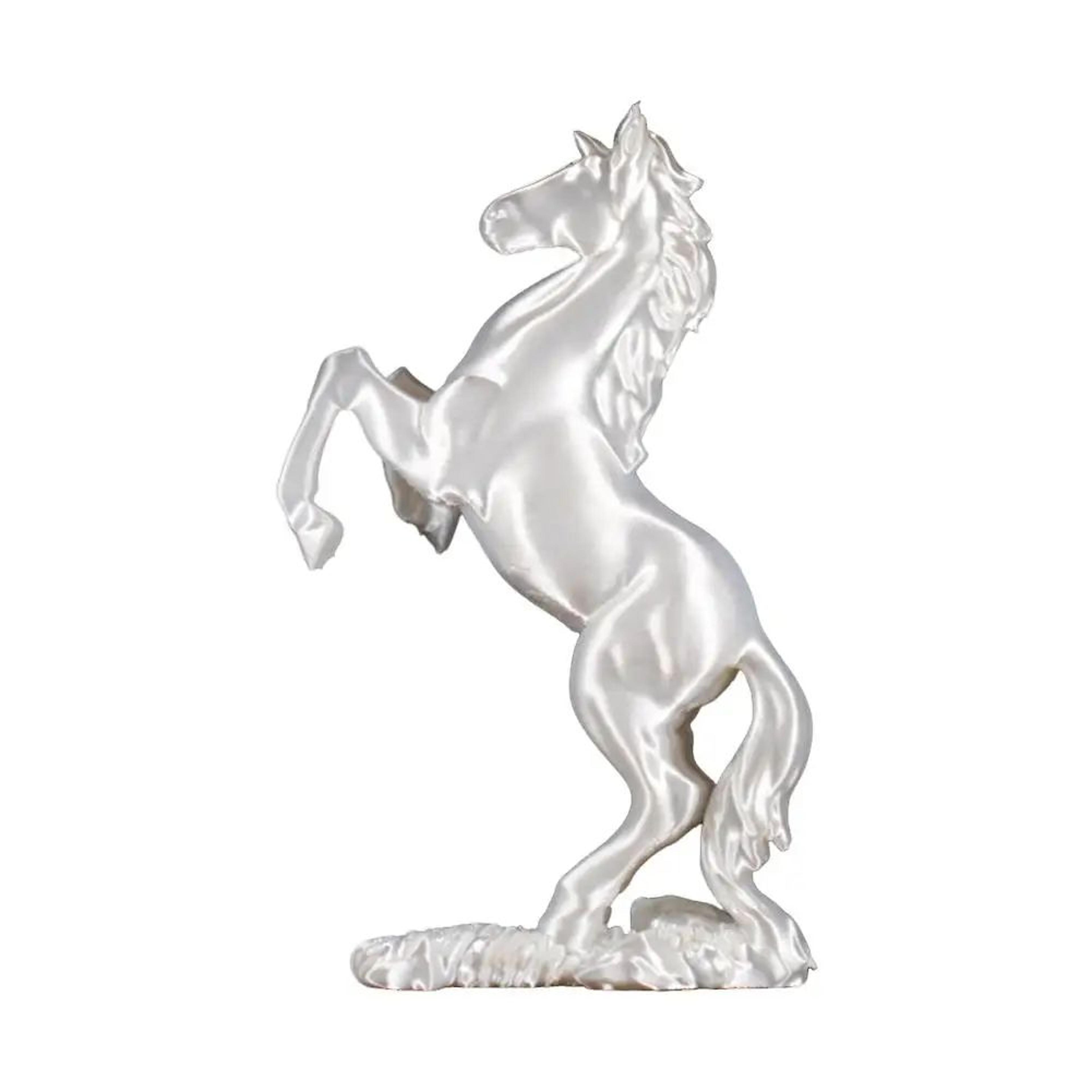 Rosewood Feng Shui Horse Lucky Wealth Statue 10