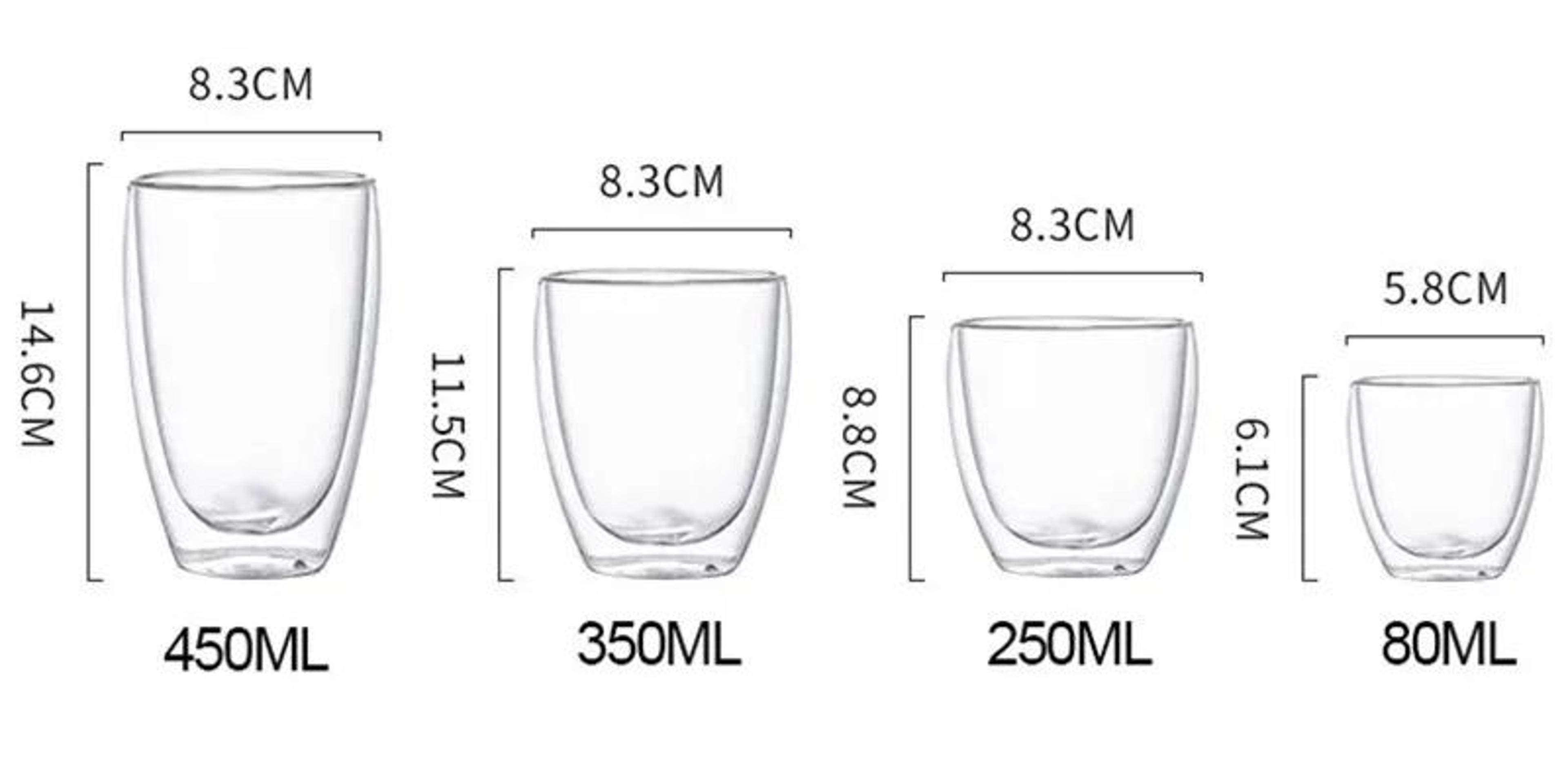 Double Wall Heat Resistant Glass Cup 6