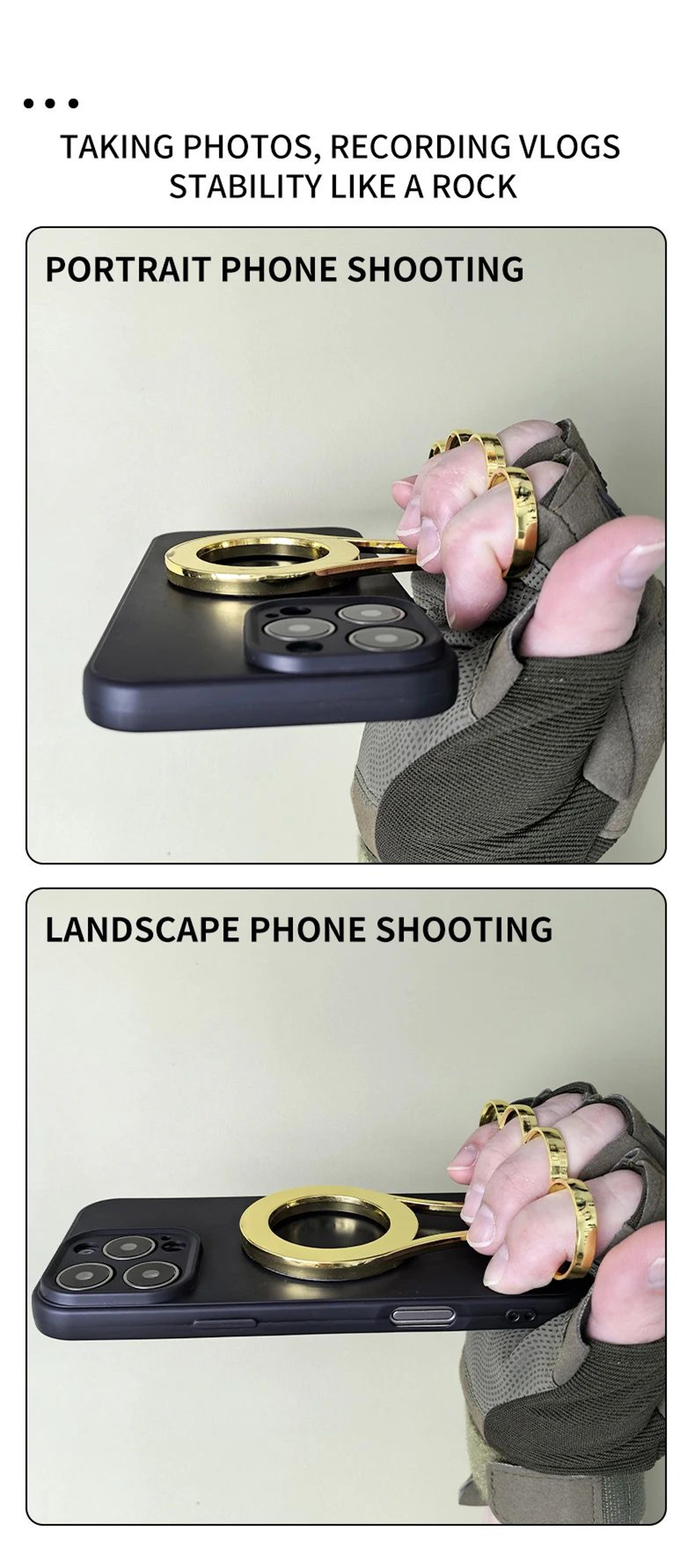 Dual Magnetic Phone Holder With 360 Rotation 4