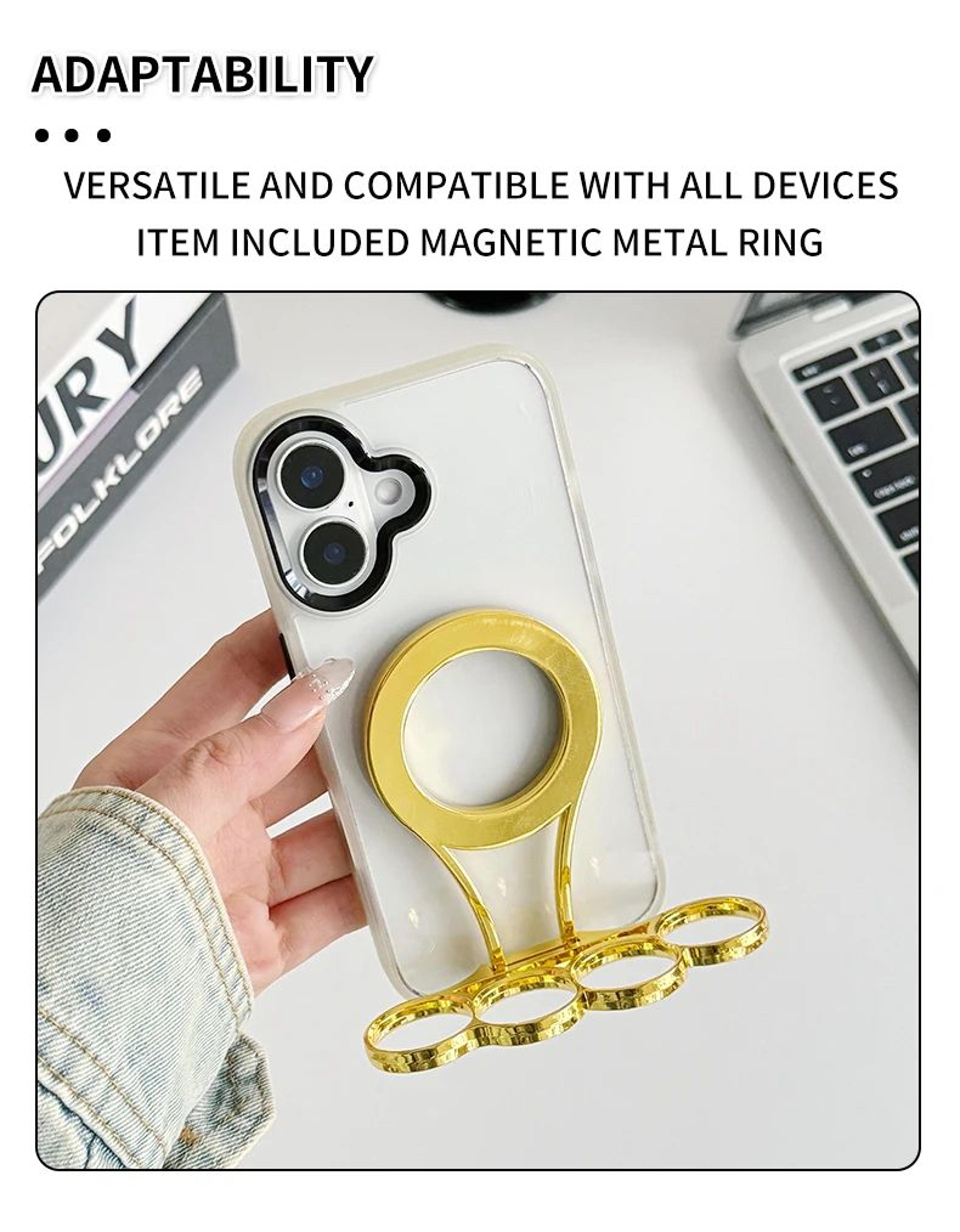 Dual Magnetic Phone Holder With 360 Rotation 5