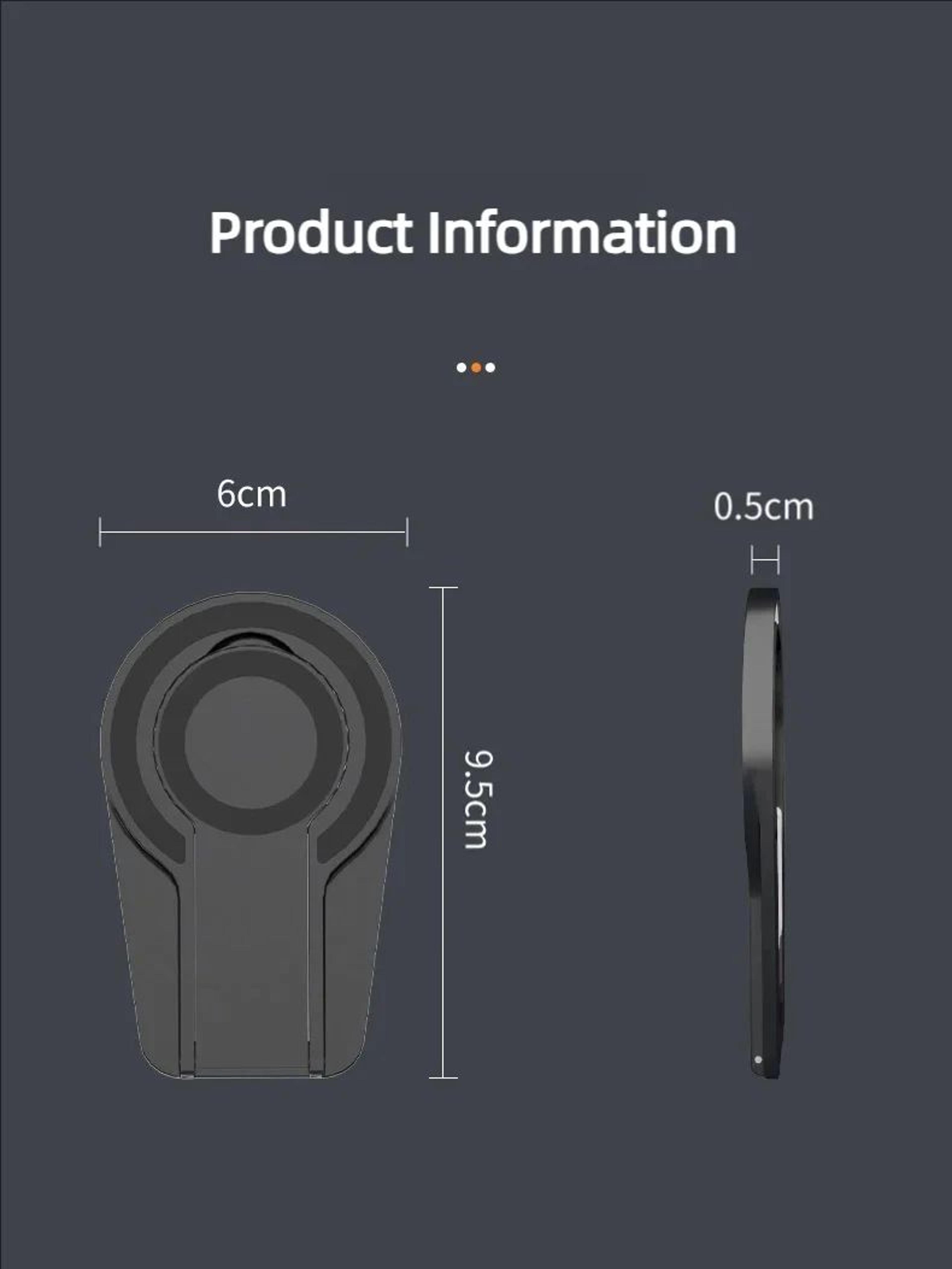 MagSafe Magnetic Phone Grip Stand Foldable Dual Holder 13