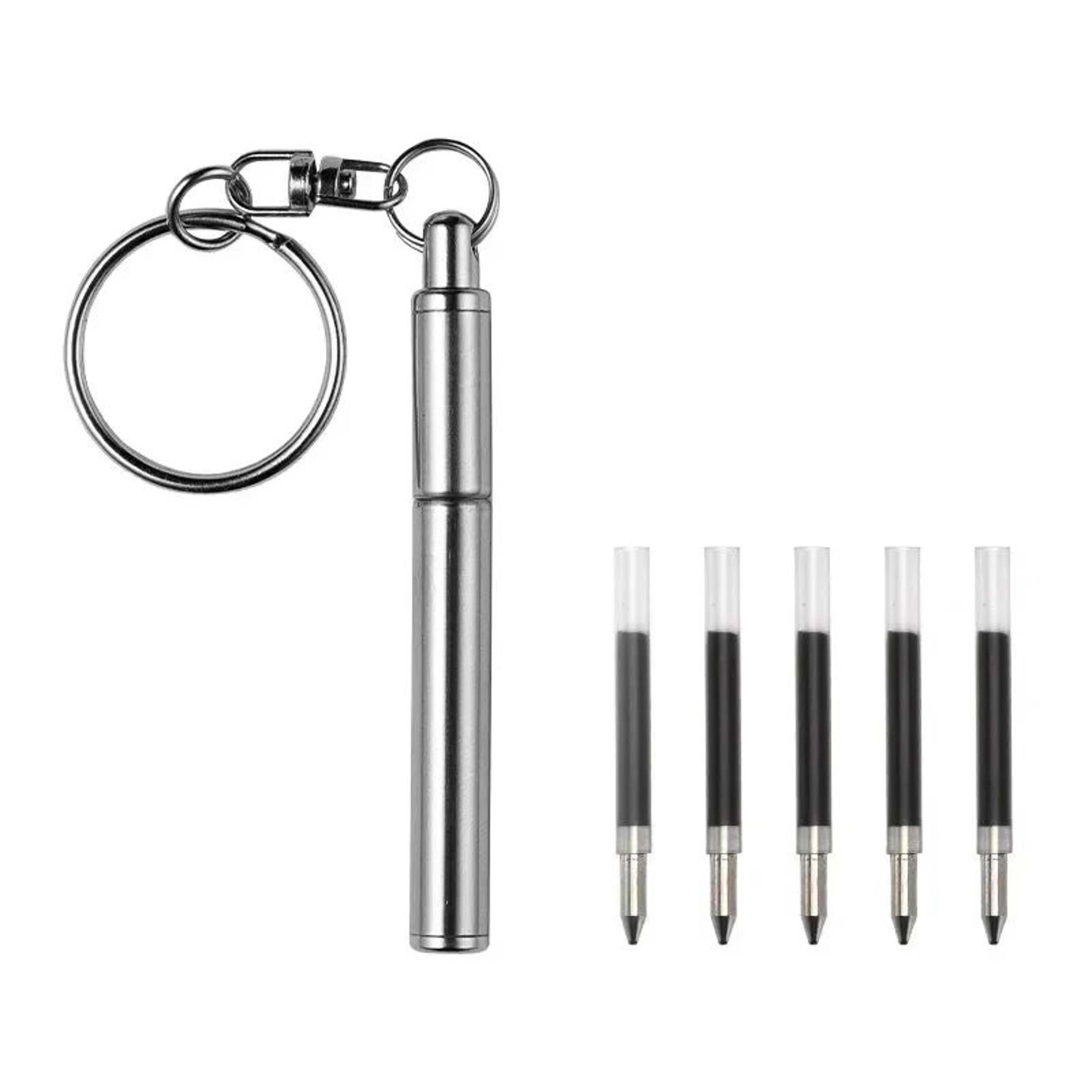 Mini Telescopic Keychain Pen Tool 9