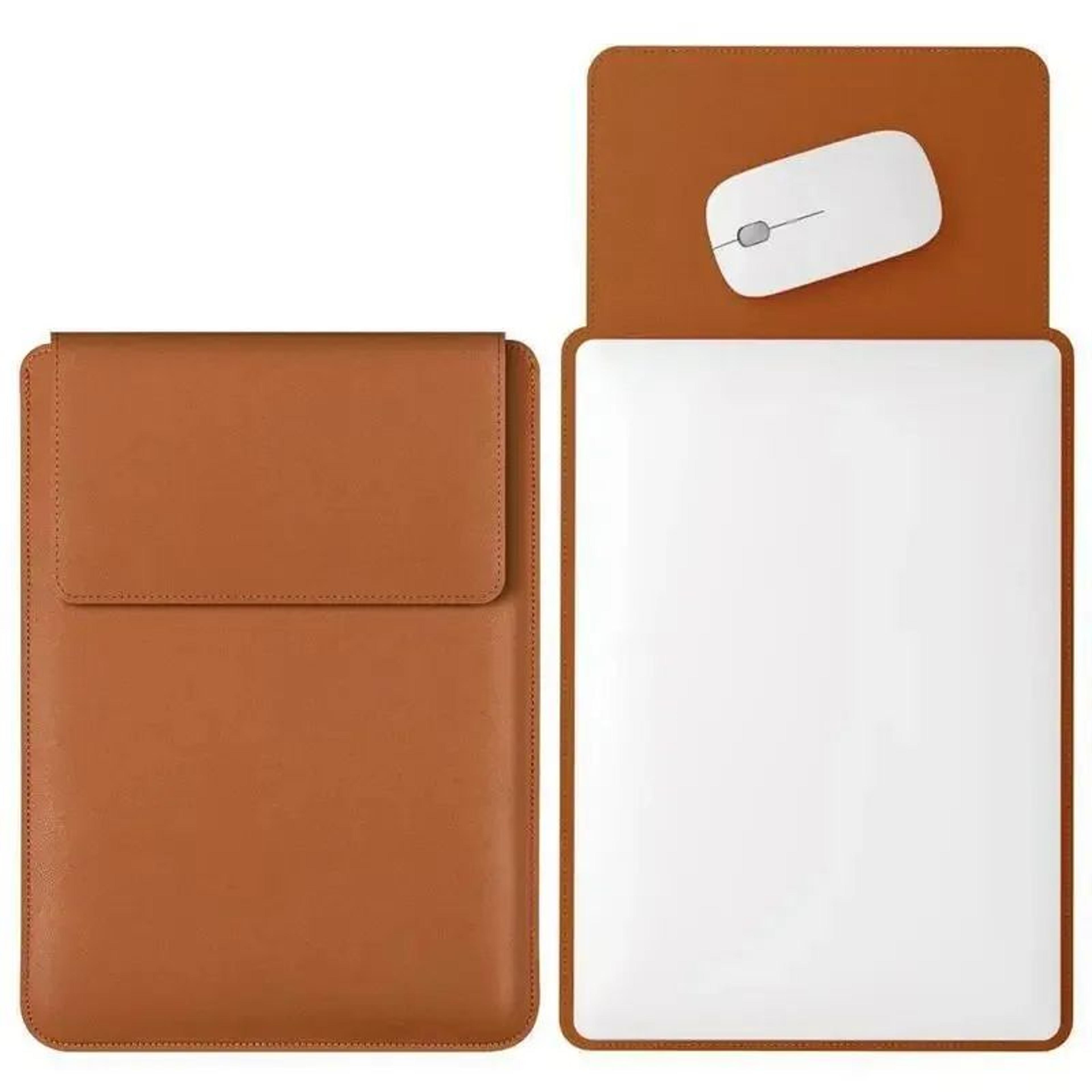 PU Leather Laptop Sleeve For 14 To 16 Inch Devices 10