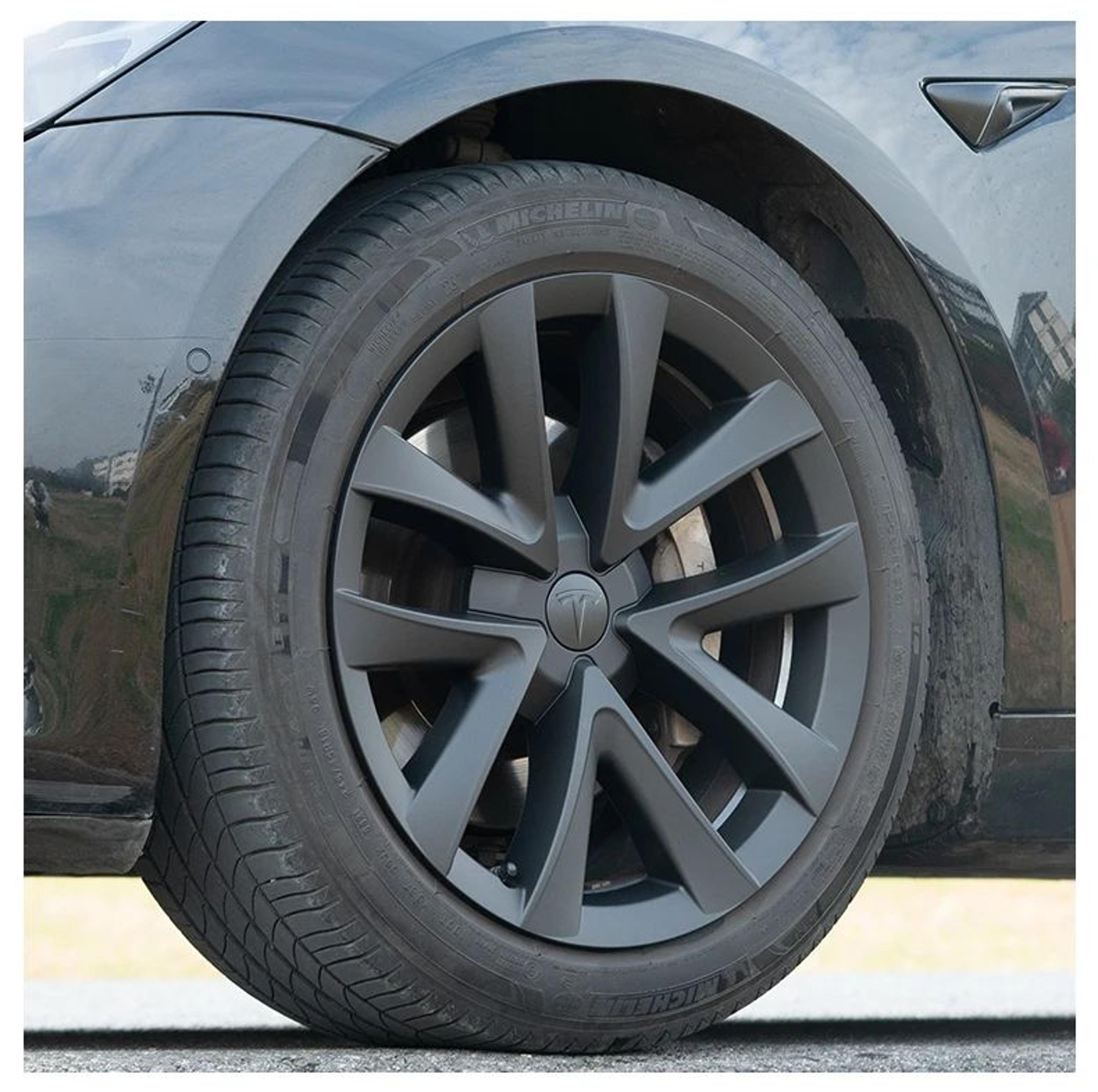 Arachnid Style Wheel Cover Set For Tesla Model 3 8