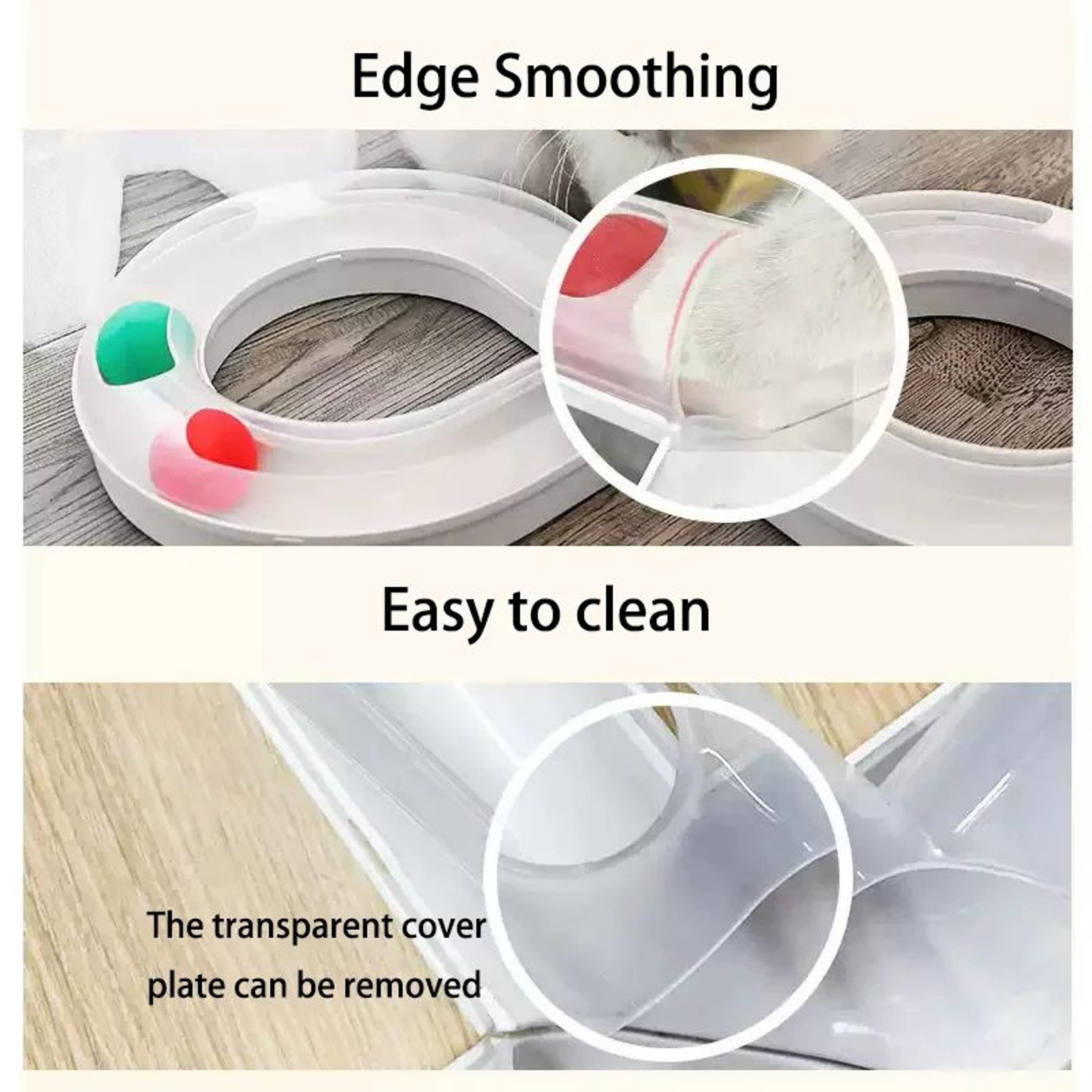 Interactive Cat Track Ball Spinner Toy 2