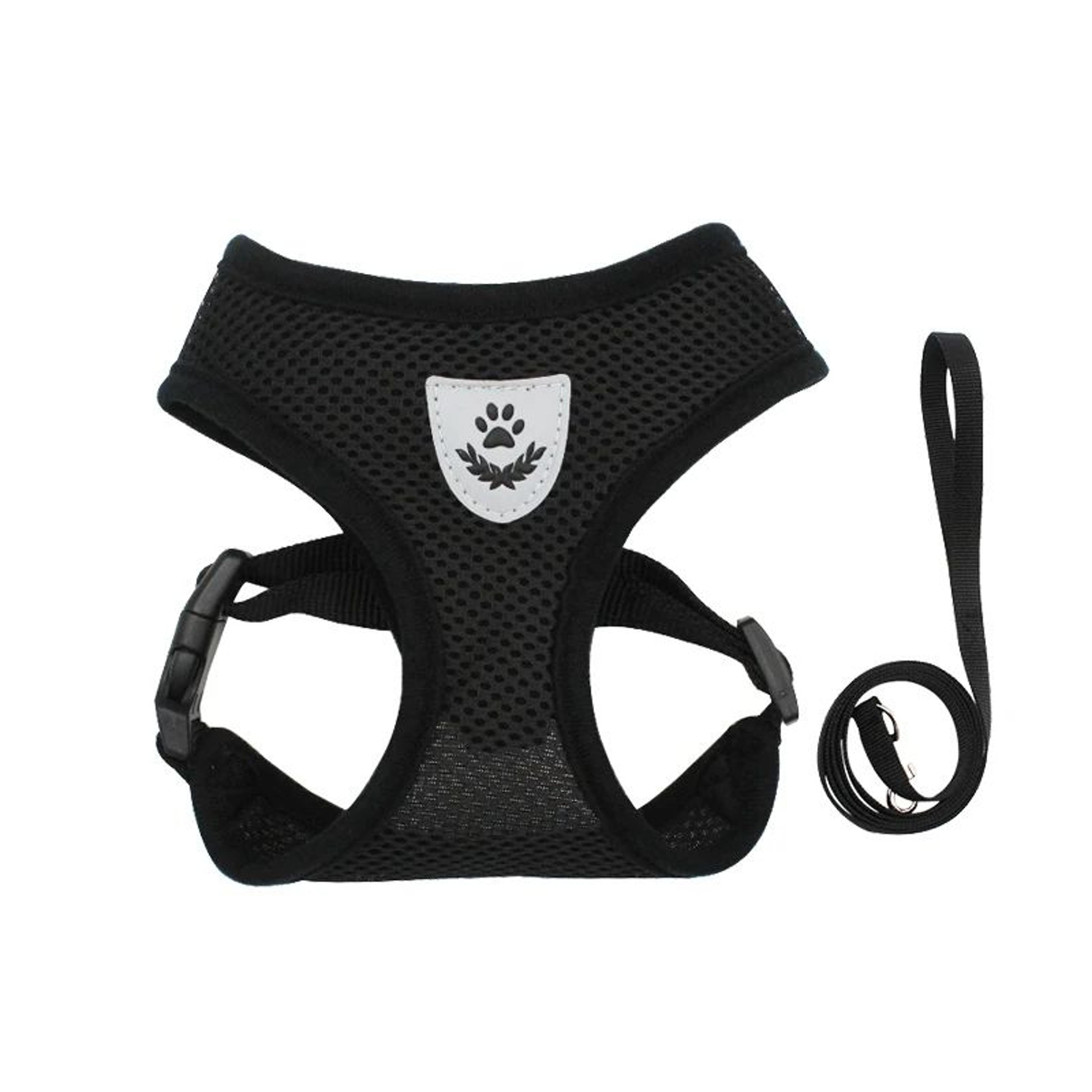 Escape Proof Reflective Cat Harness And Leash Set 4