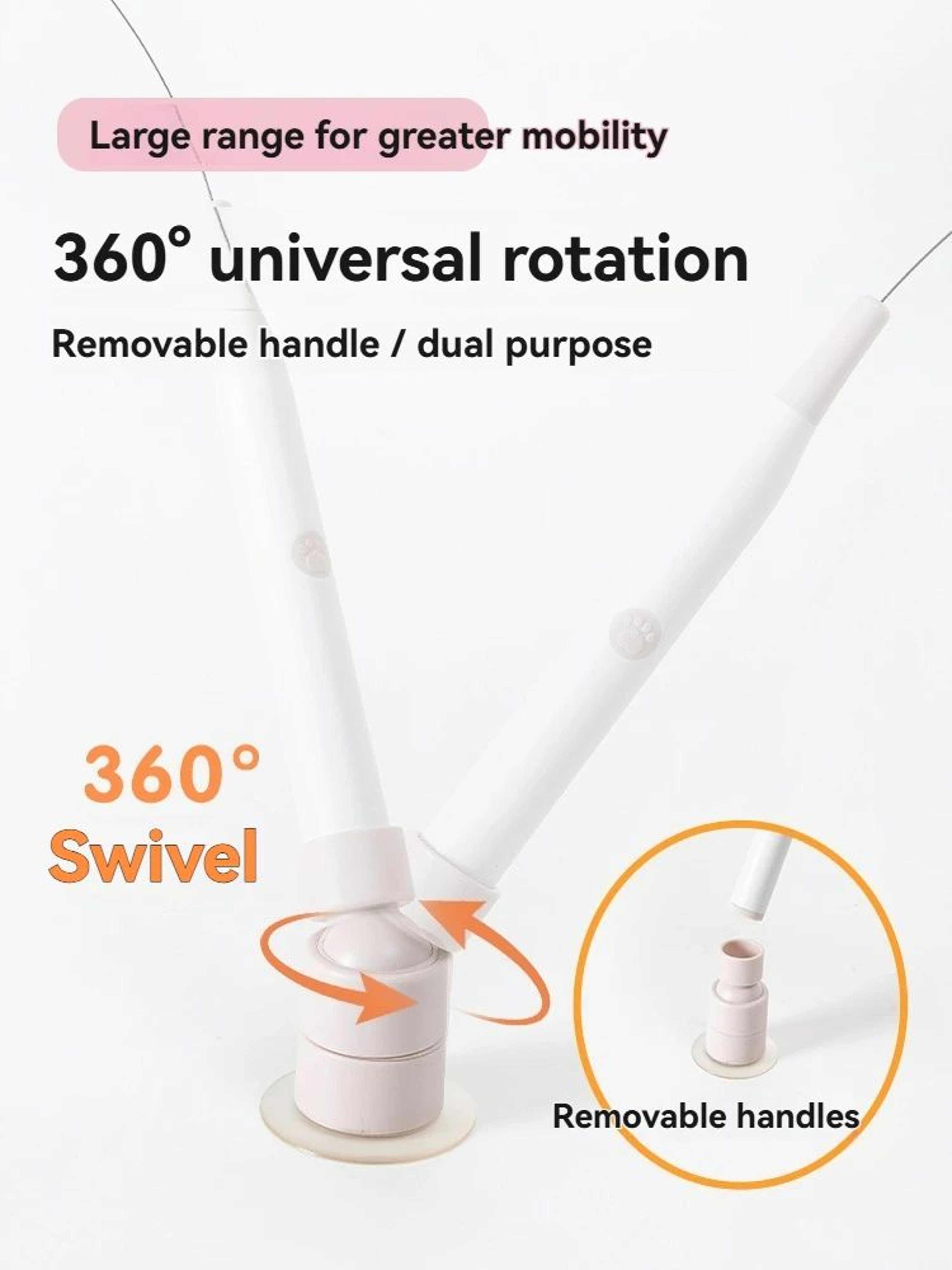 Automatic Suction Cup Cat Teaser Wand Toy 4
