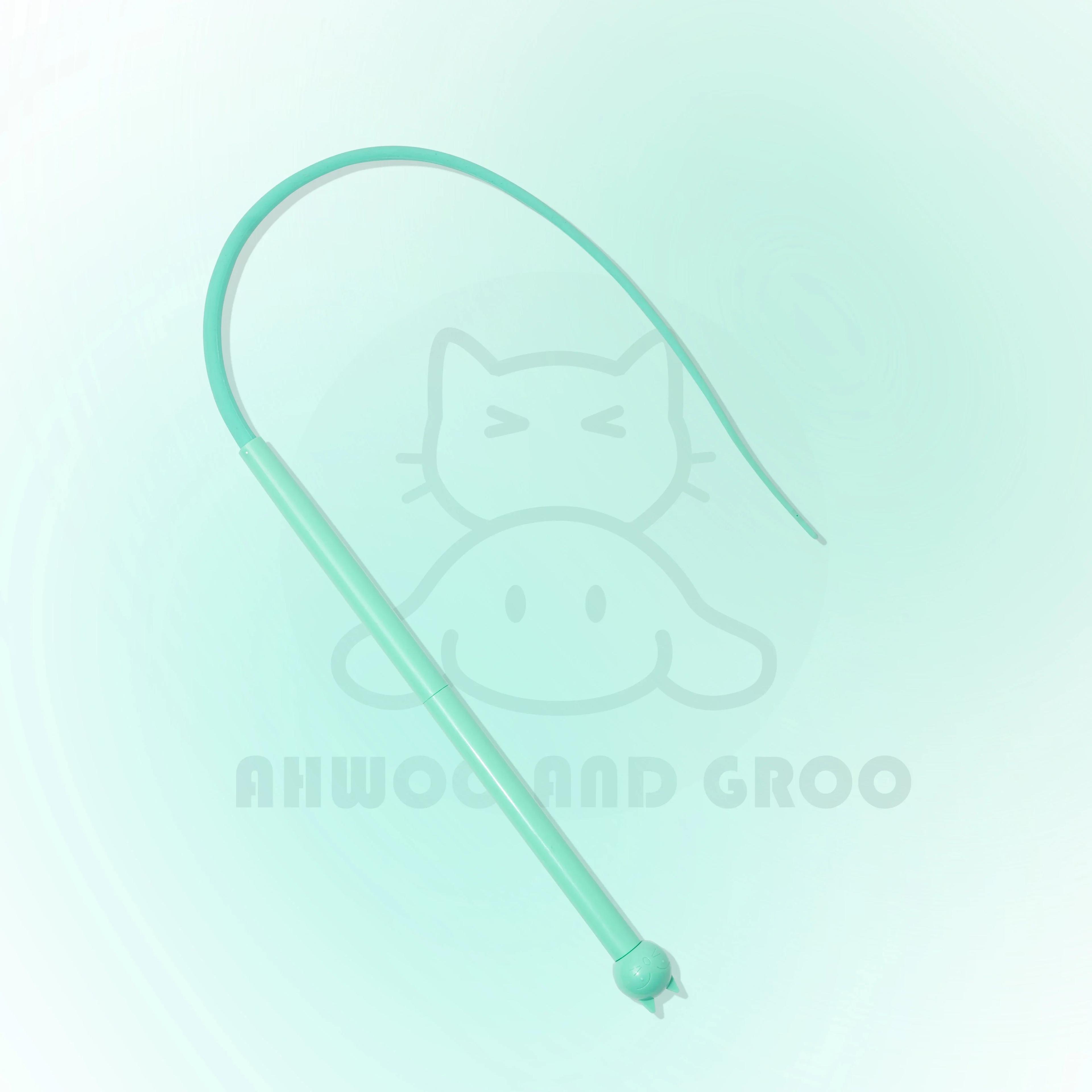 Interactive Mouse Tail Cat Teaser Wand Toy With Bell 8