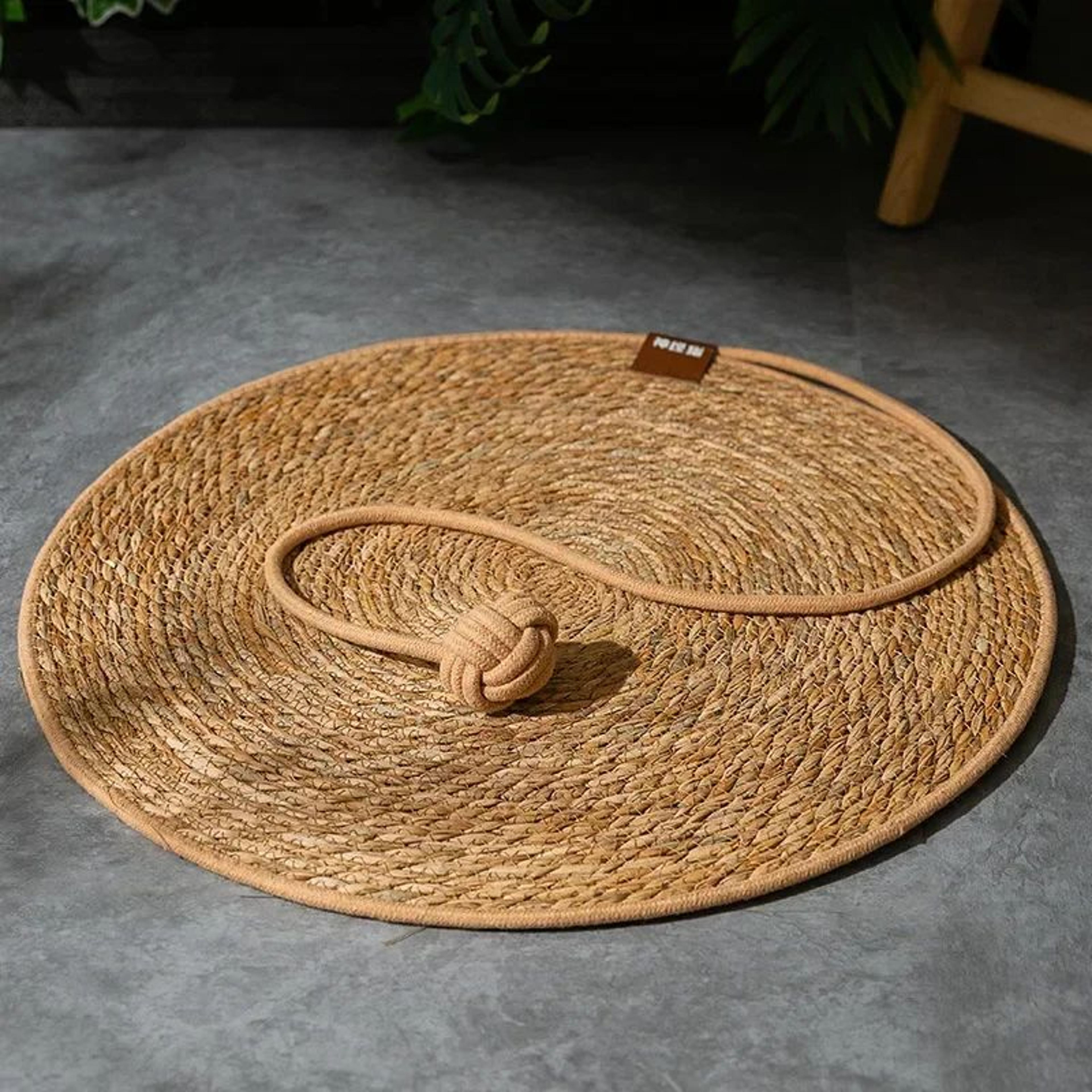 Natural Rattan Cat Scratching Mat 6