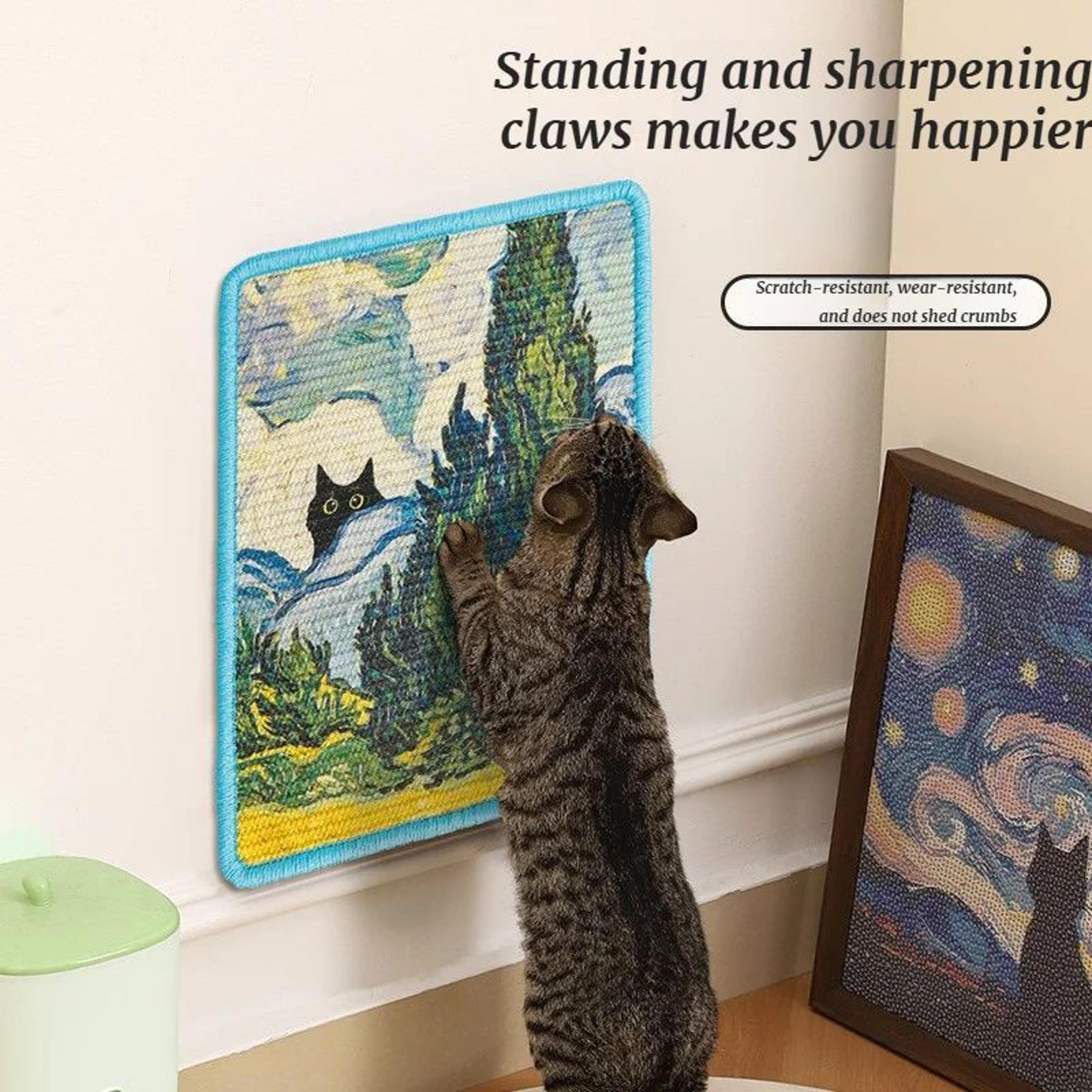 Wall Mounted Sisal Cat Scratch Mat 2
