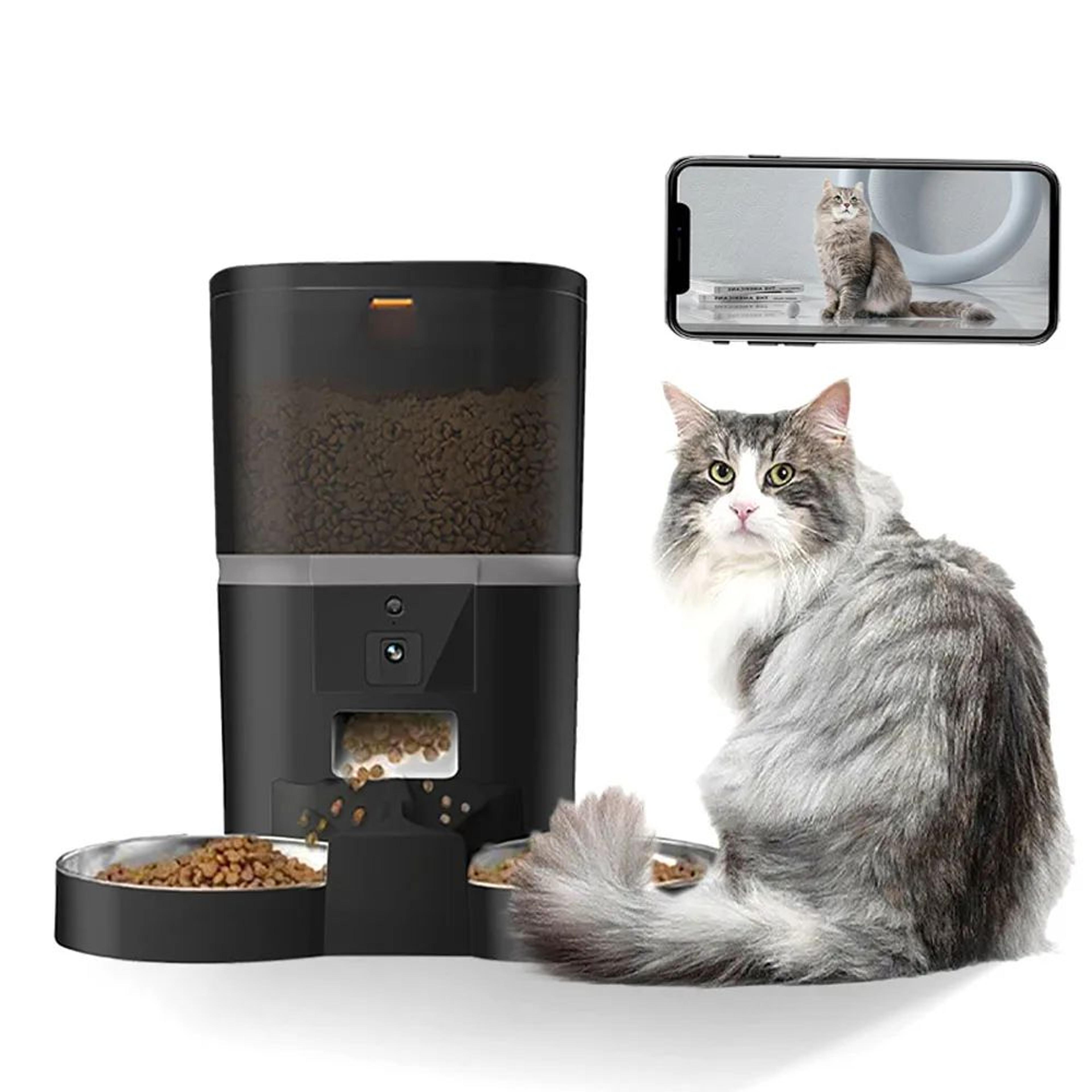 Smart Automatic Pet Feeder With HD Camera 4L 7