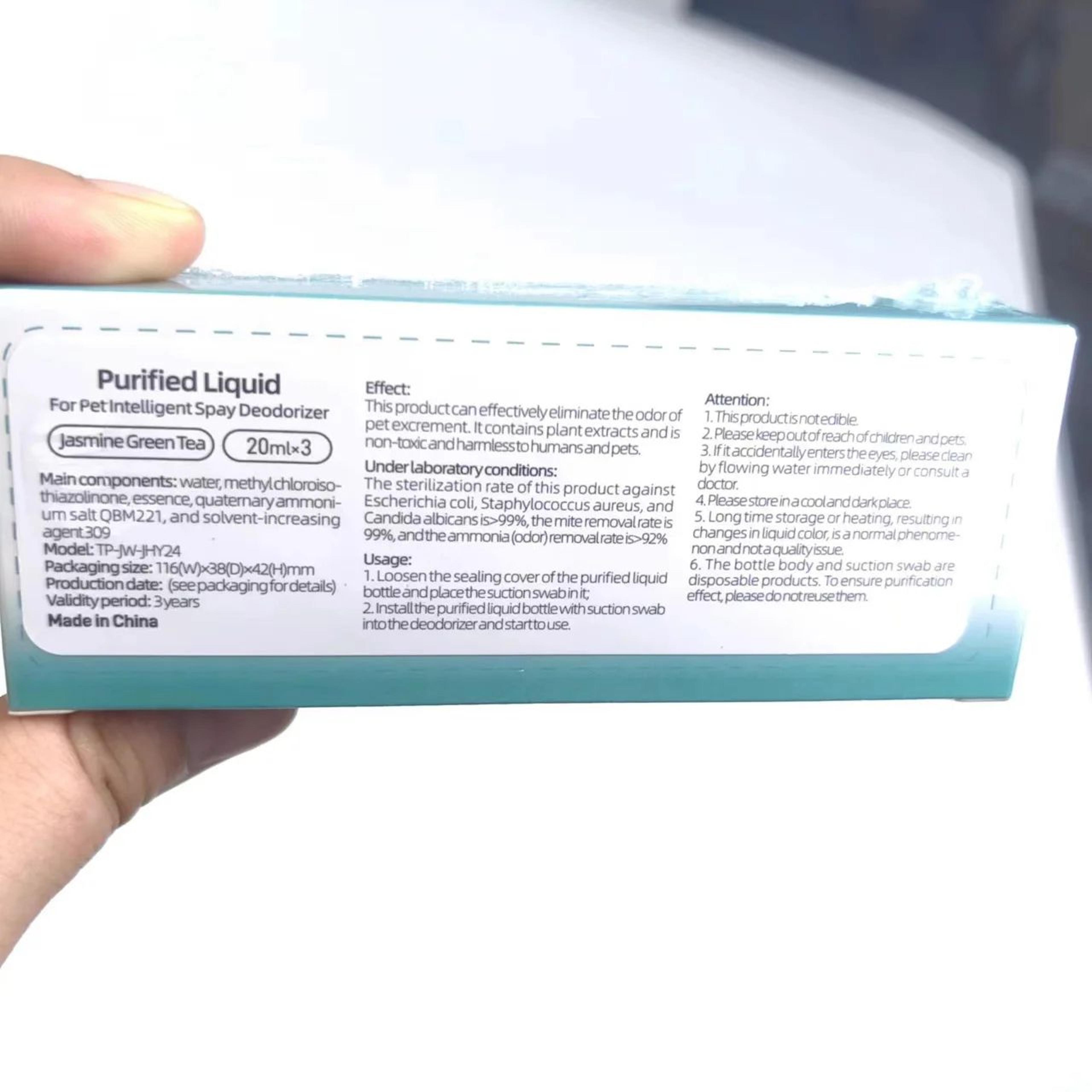 Purification Deodorizing Liquid For Automatic Cat Litter Box 9