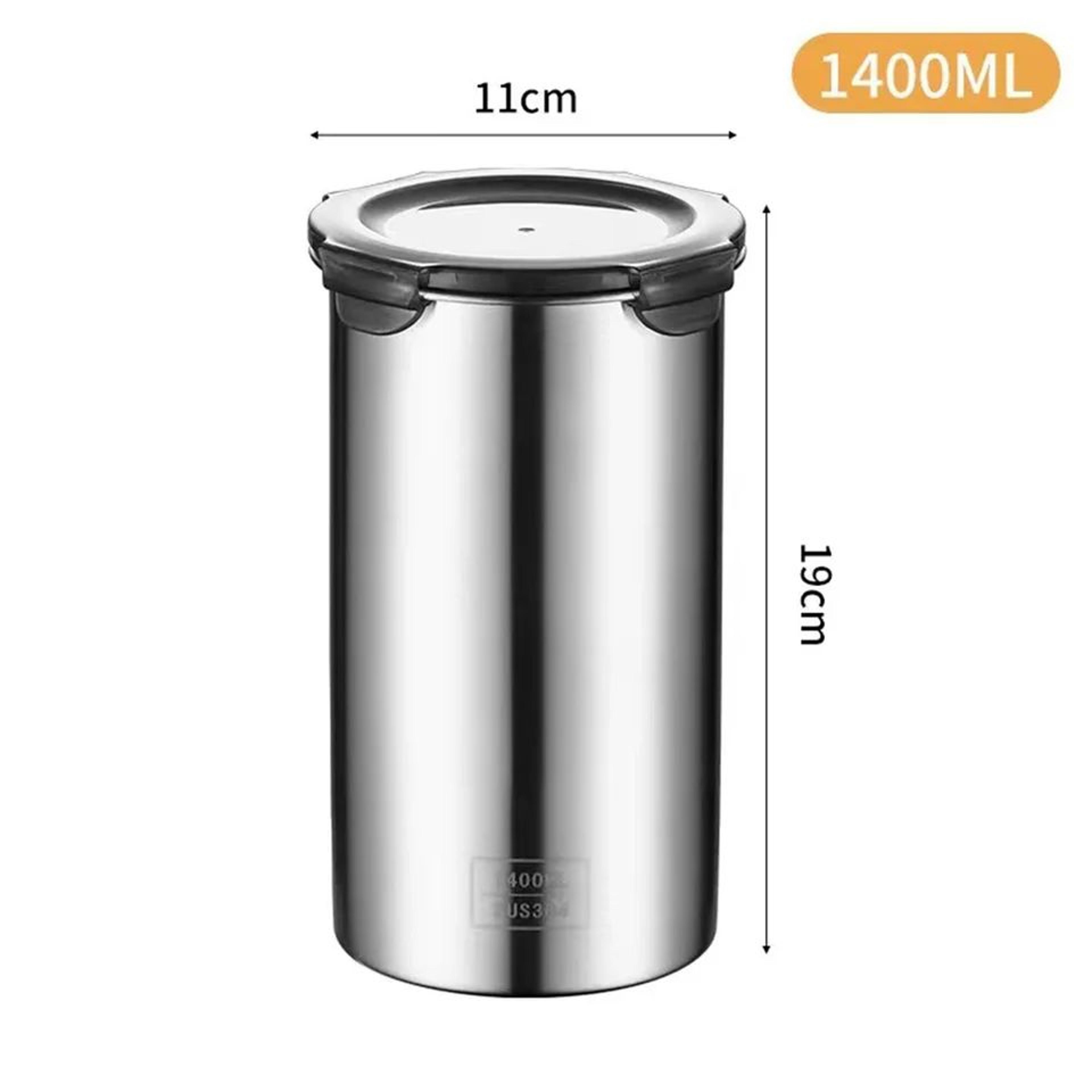 Stainless Steel Vacuum Food Storage Canister 4