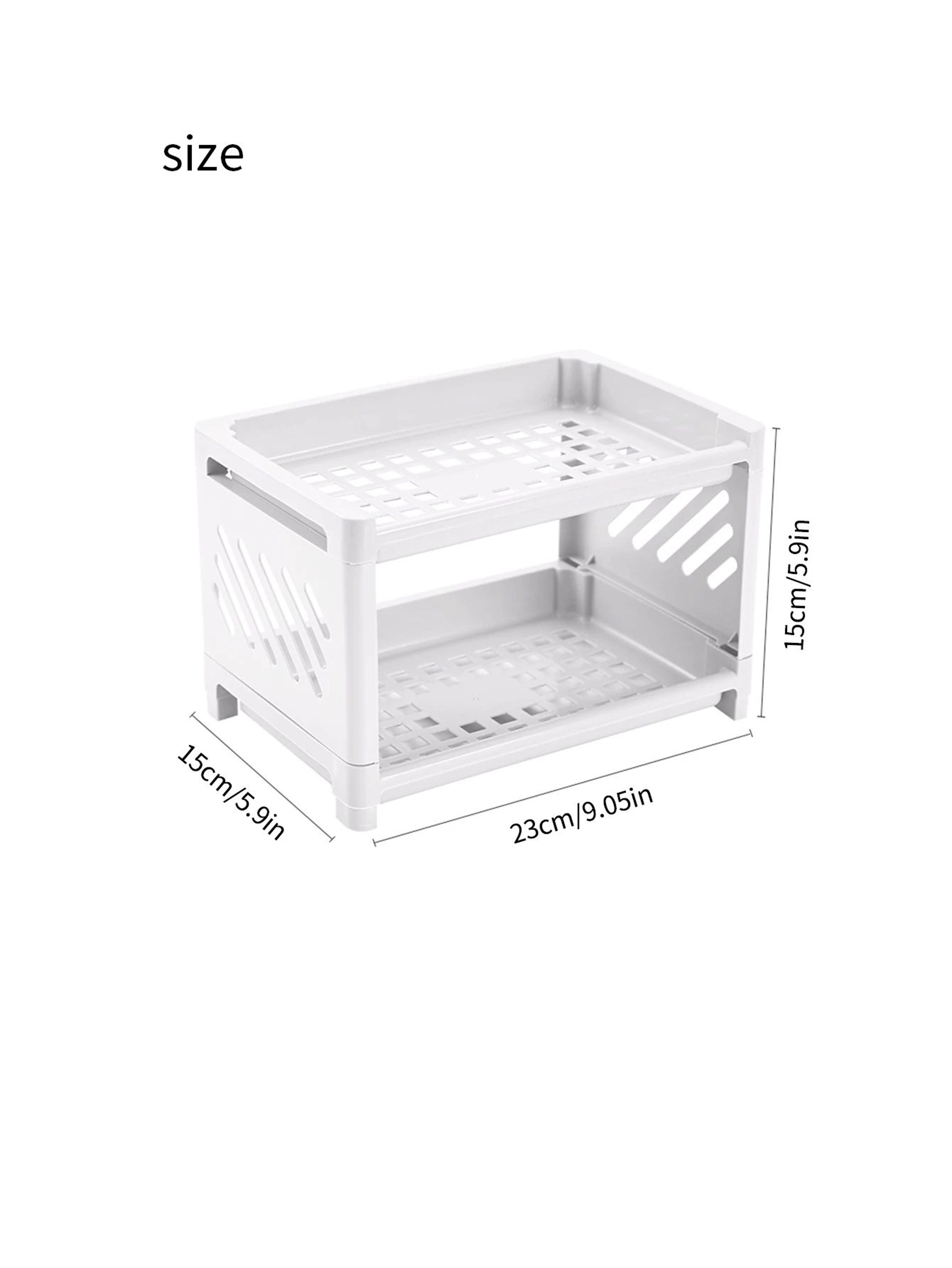 Multi Tier Desktop Storage Organizer Rack 4