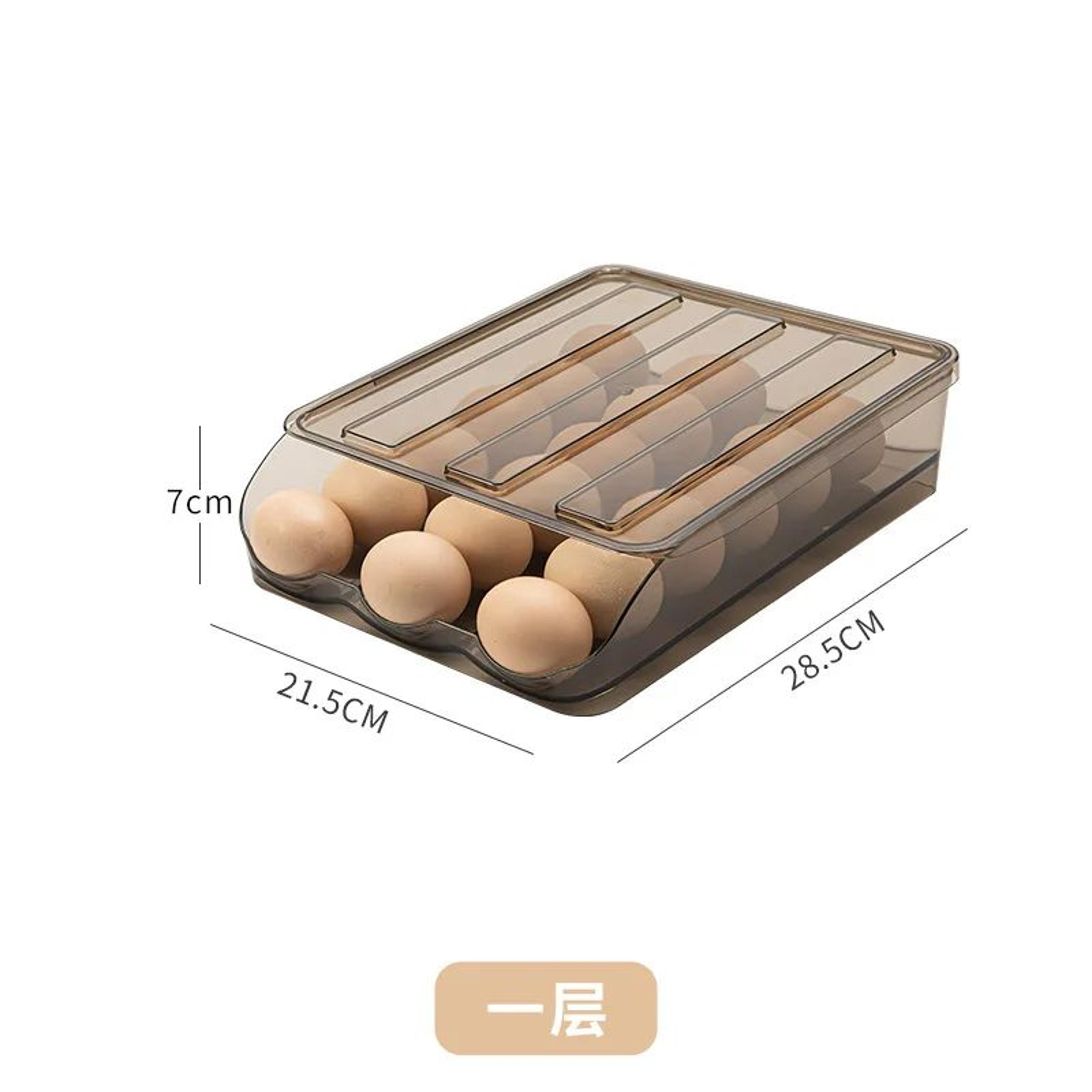 Automatic Rolling Egg Storage Container With Drawer Design 5