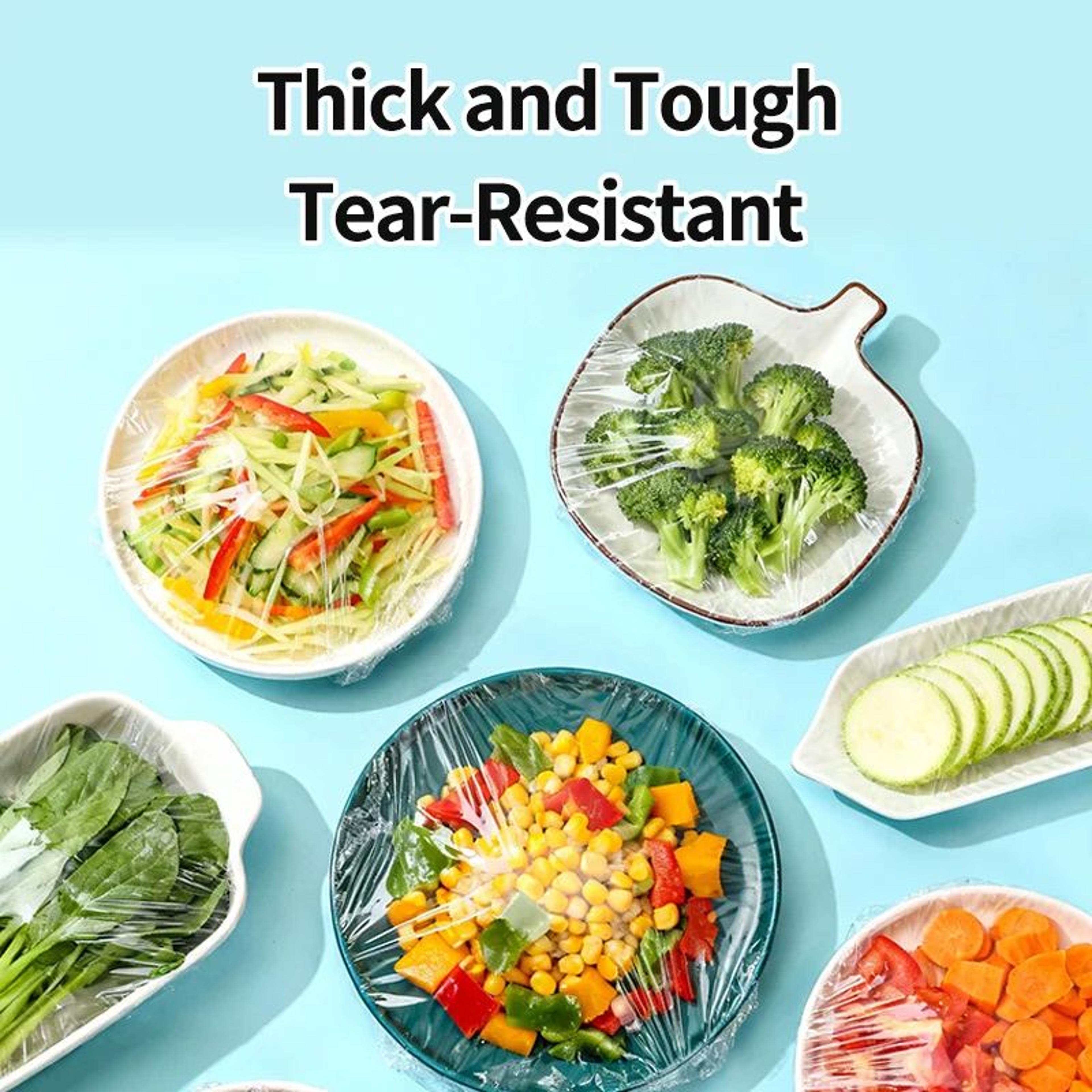 Disposable PE Cling Film Food Wrap Roll For Fresh Food Storage 5