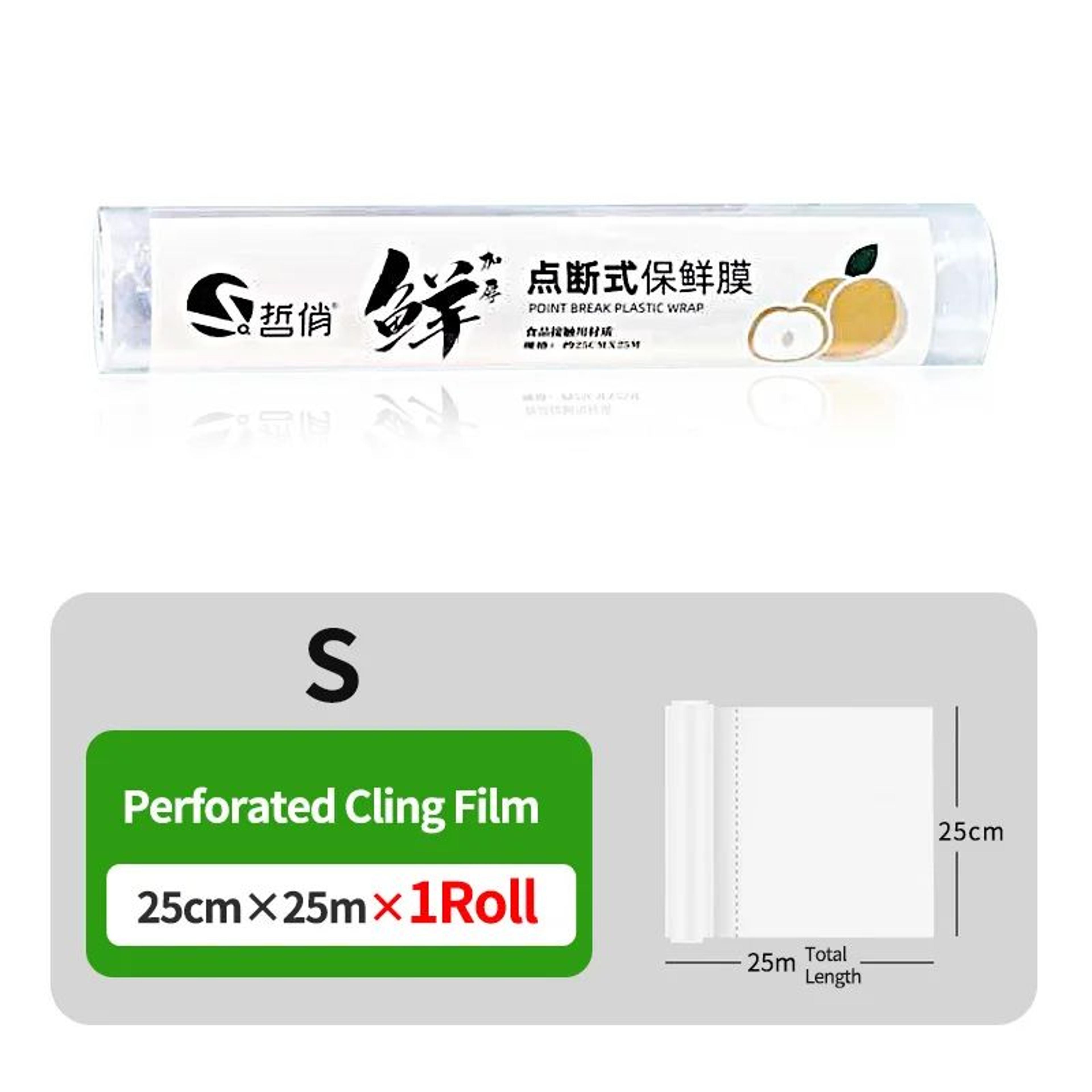 Disposable PE Cling Film Food Wrap Roll For Fresh Food Storage 11