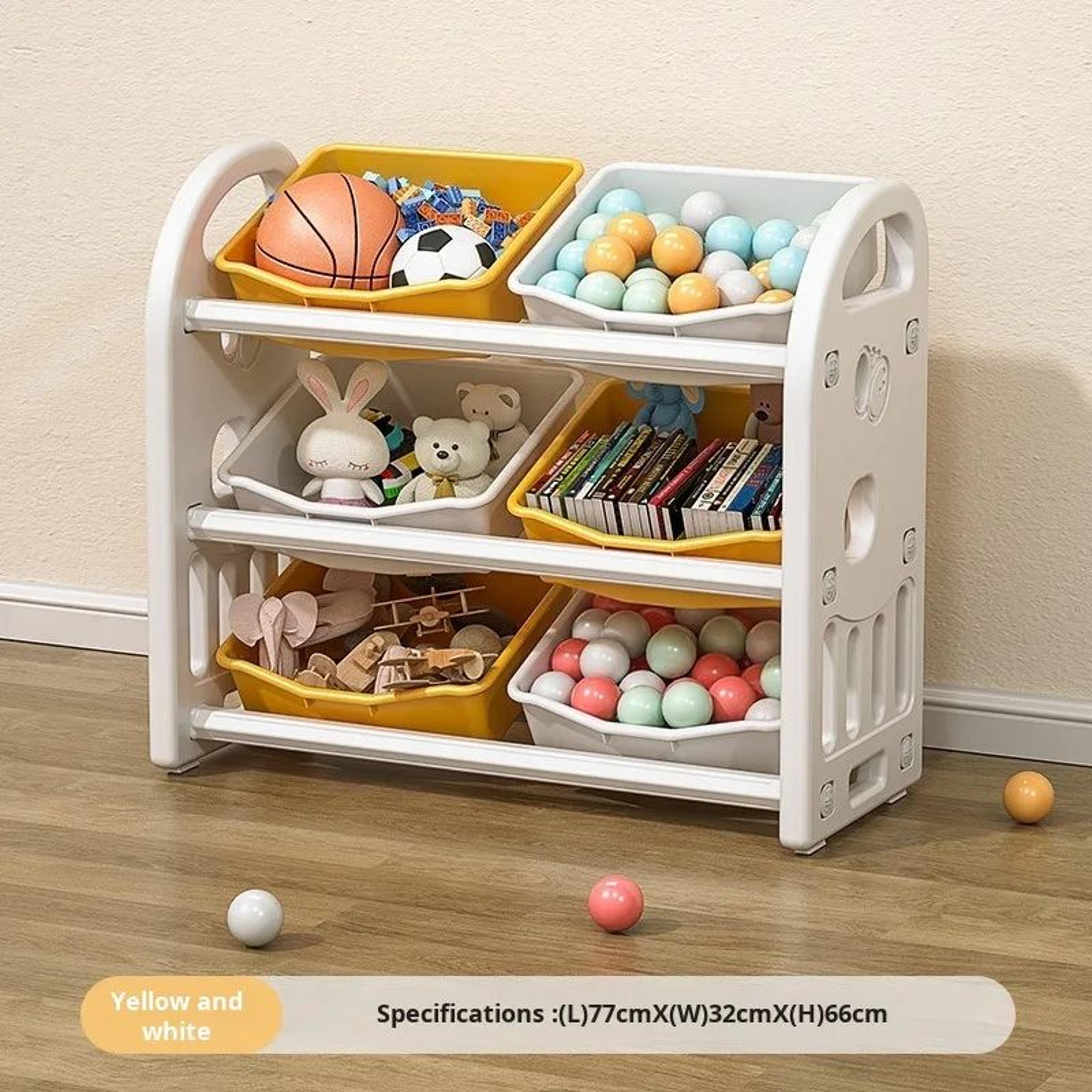 Large Capacity Baby Toy Storage Cabinet Organizer 2