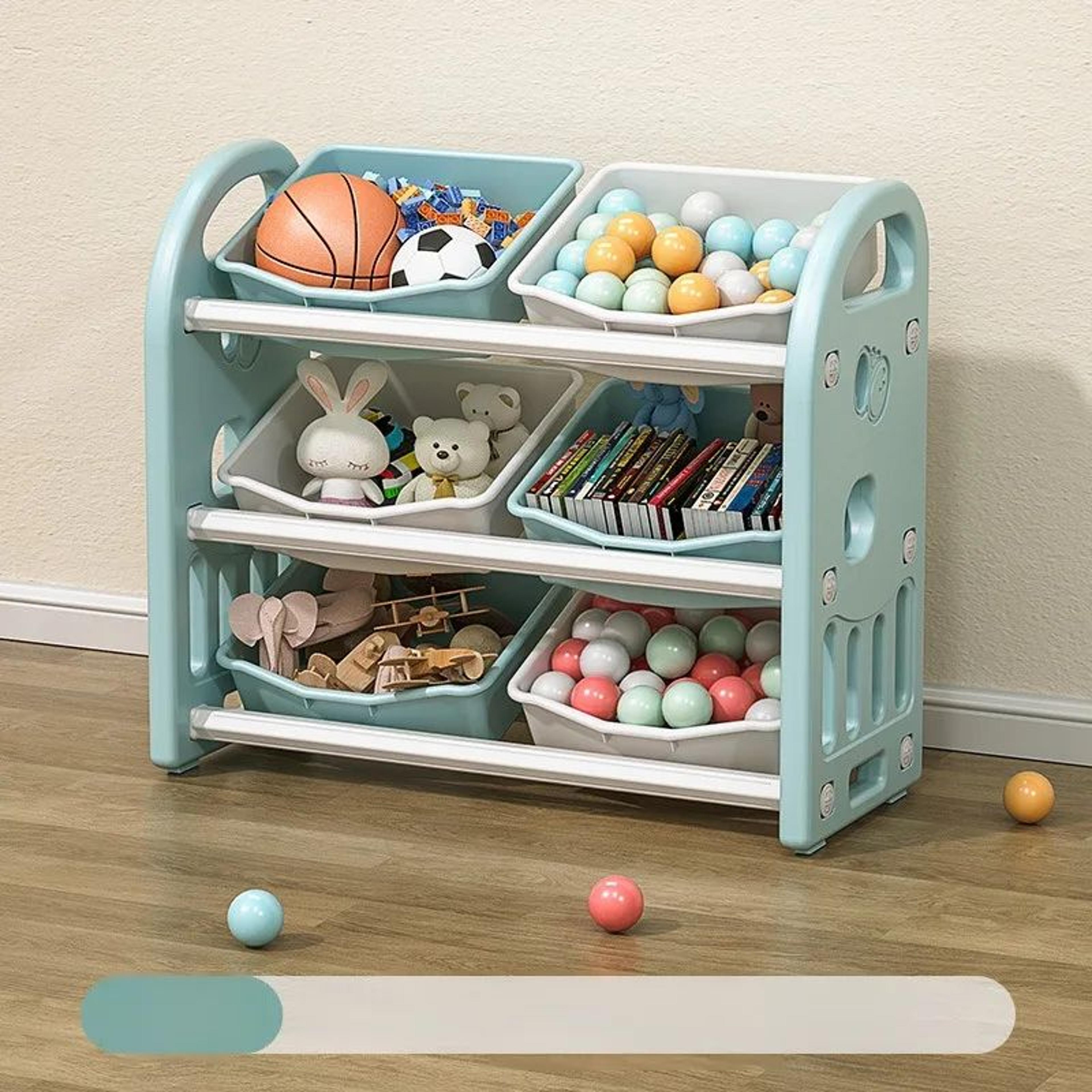 Large Capacity Baby Toy Storage Cabinet Organizer 9