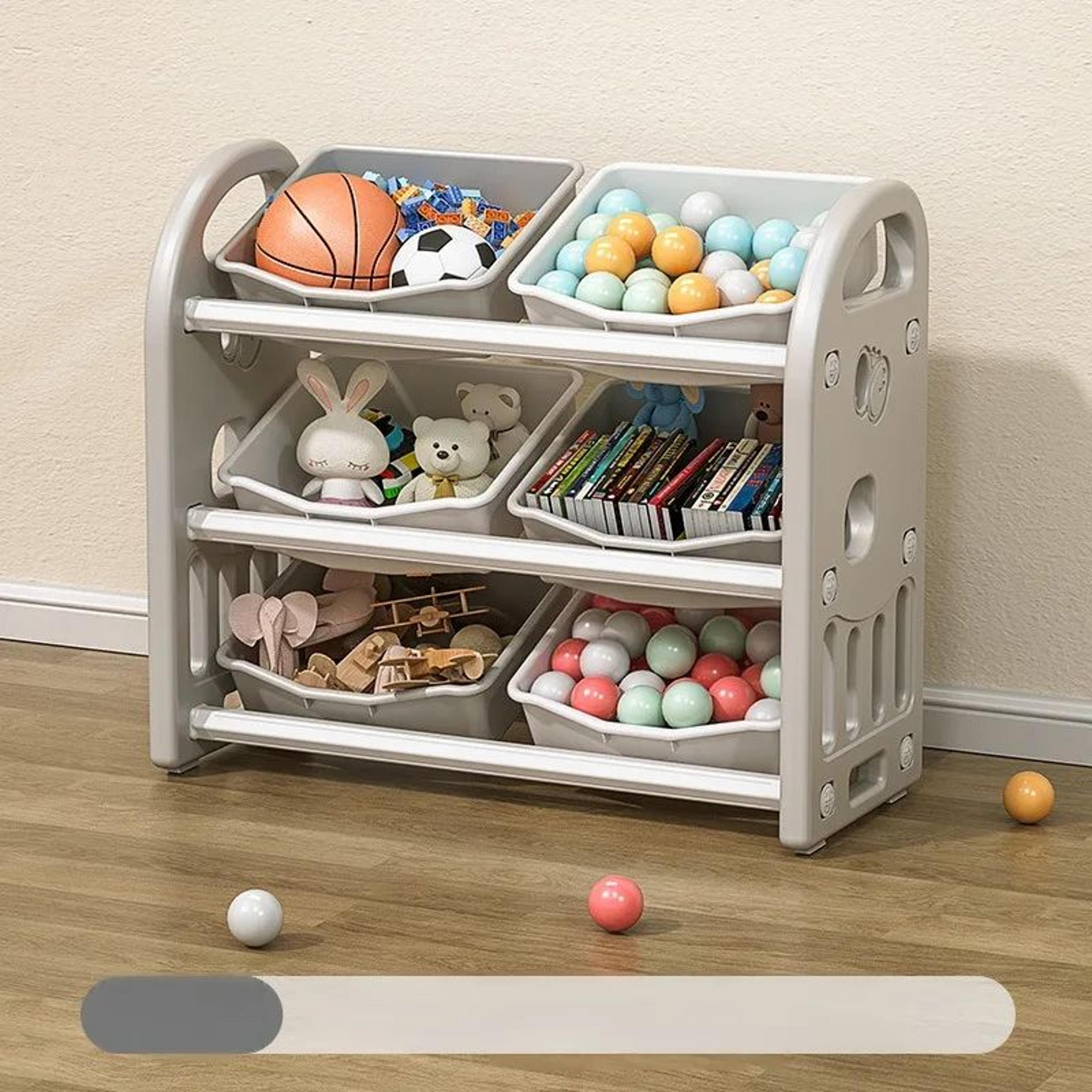 Large Capacity Baby Toy Storage Cabinet Organizer 11