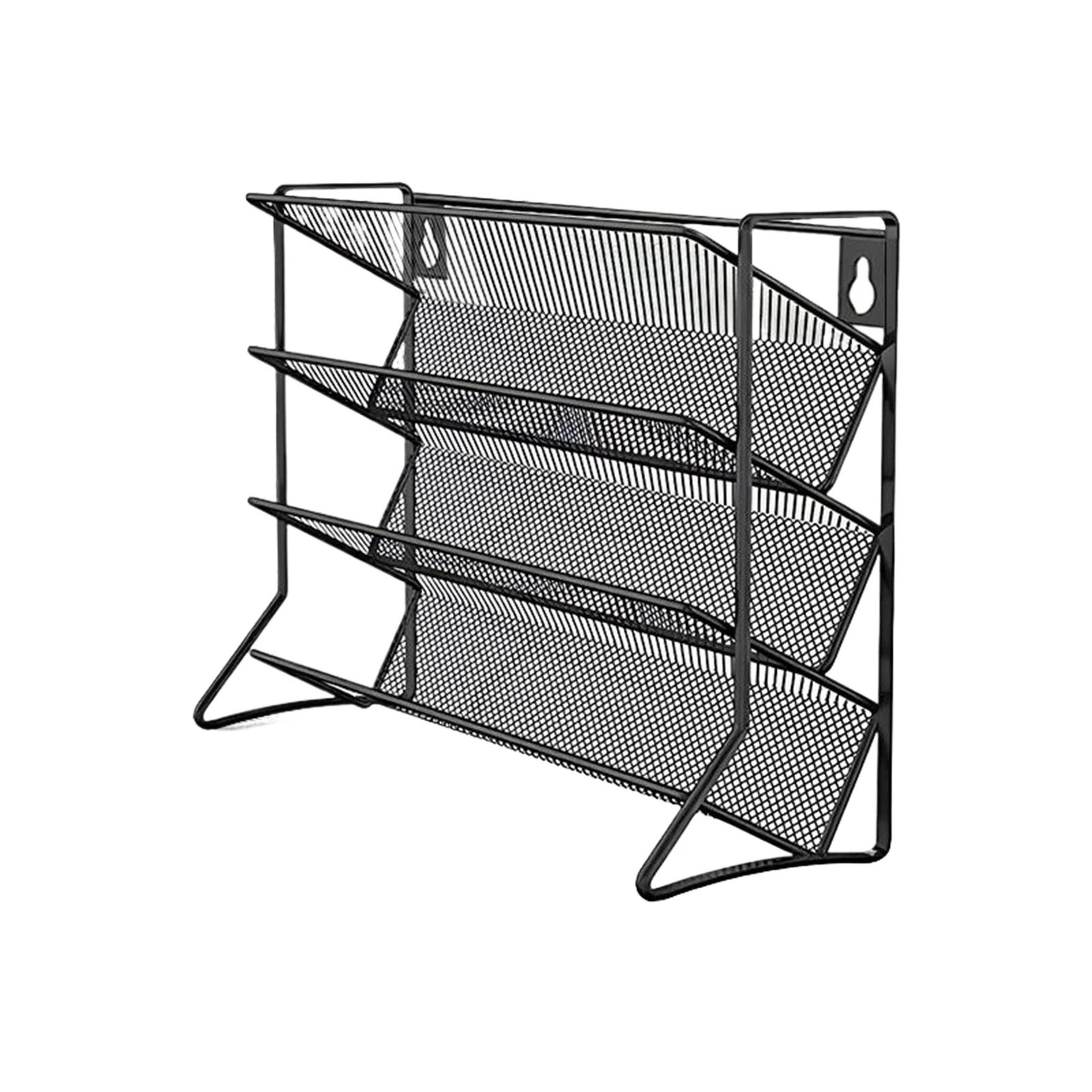 4 Tier Wall Mounted Spice Rack Organizer 5