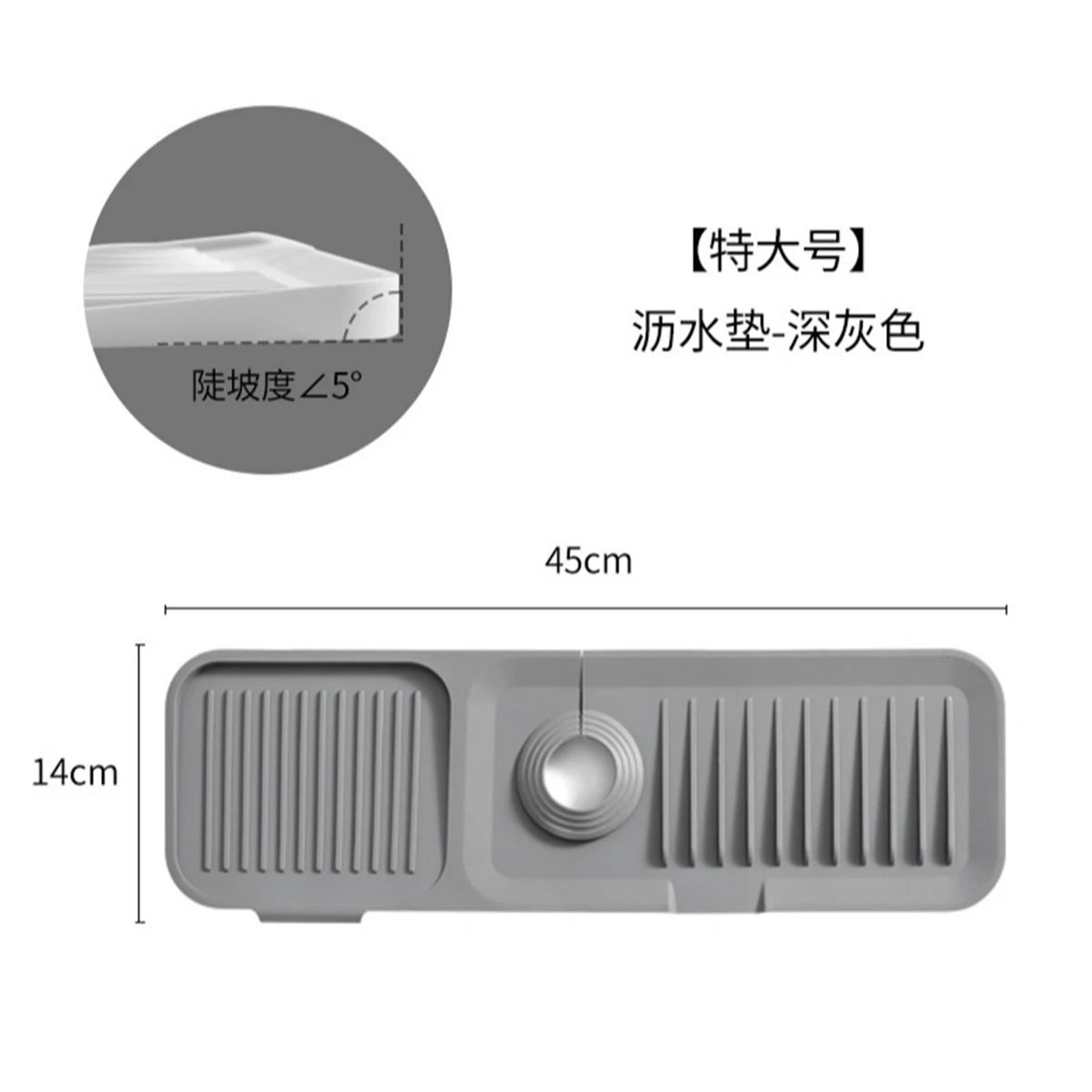 Silicone Sink Splash Guard And Faucet Drip Tray 8